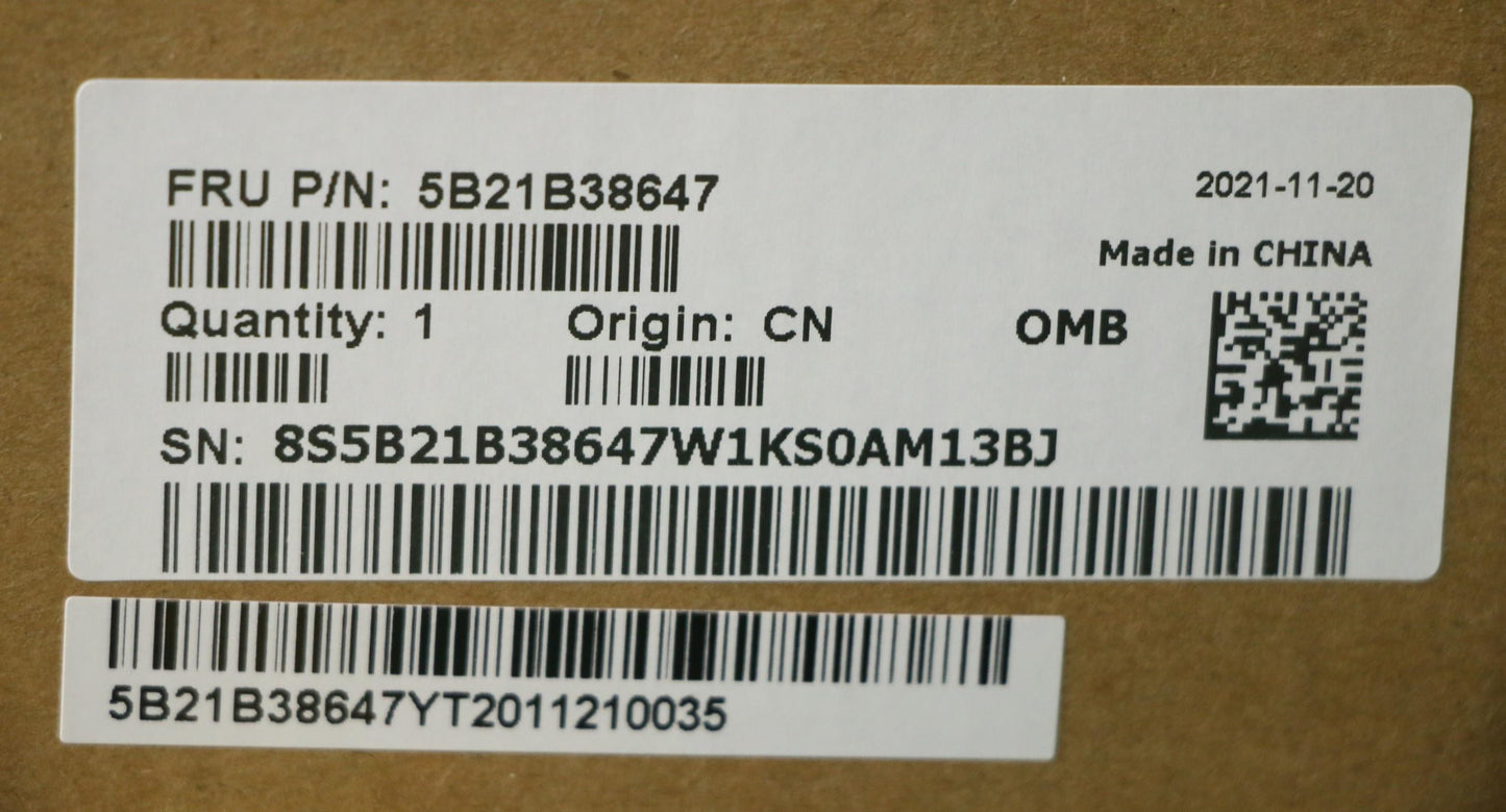 Lenovo Motherboard, i5-10210U, UMA Graphics, Windows - 5B21B38647