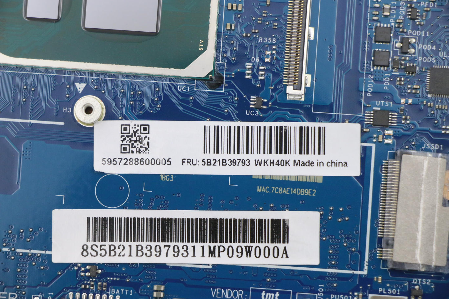 Lenovo Bdplanar Mb C 82Fe Nok I5_N18S - 5B21B39793