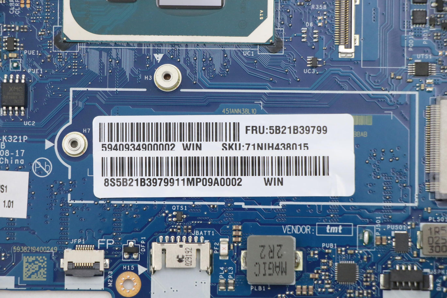 Lenovo Bdplanar Mb C 82Fe Win I7_N18S - 5B21B39799