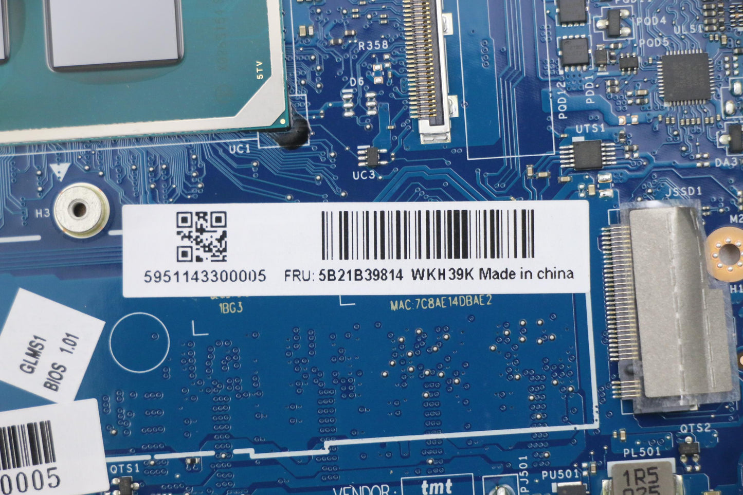 Lenovo Bdplanar Mb C 82Fe Nok I7_N18S - 5B21B39814