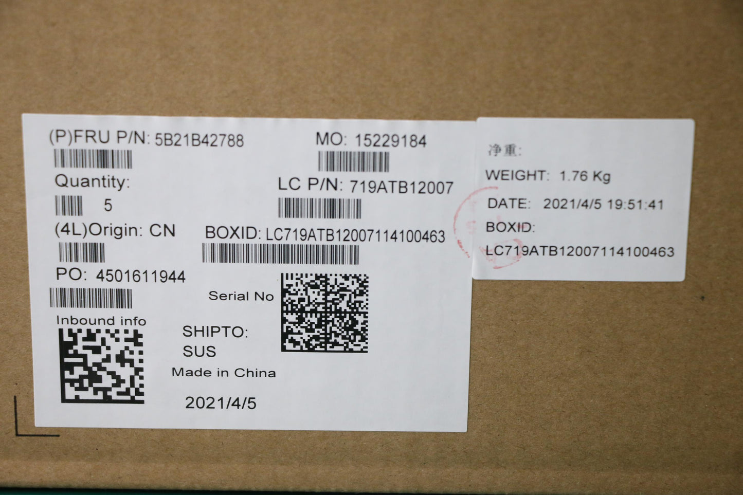 Lenovo Bdplanar Mb L 82Aw Win I710870 - 5B21B42788