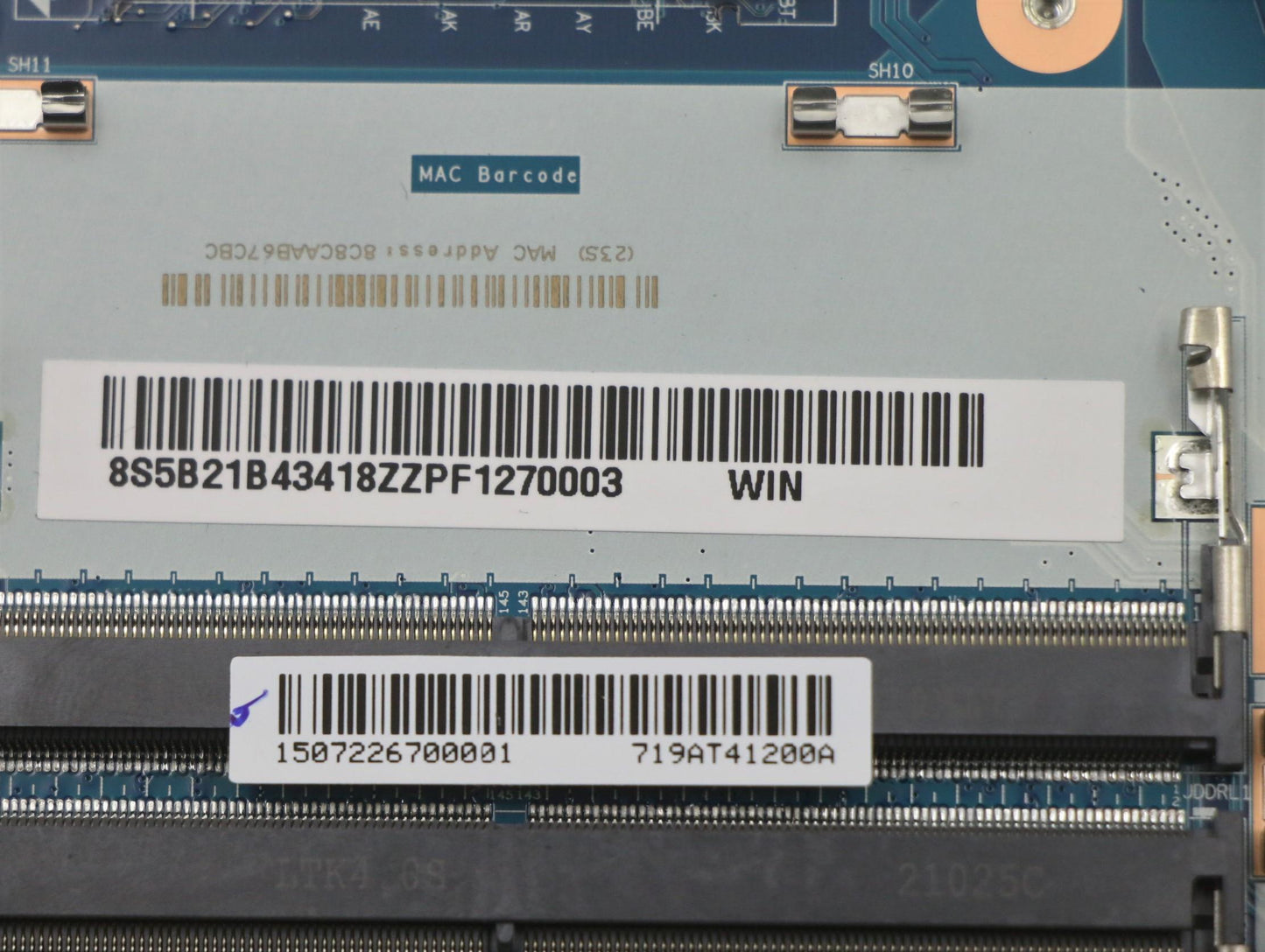 Lenovo Bdplanar Mb L 81Y6Win I710870H - 5B21B43418