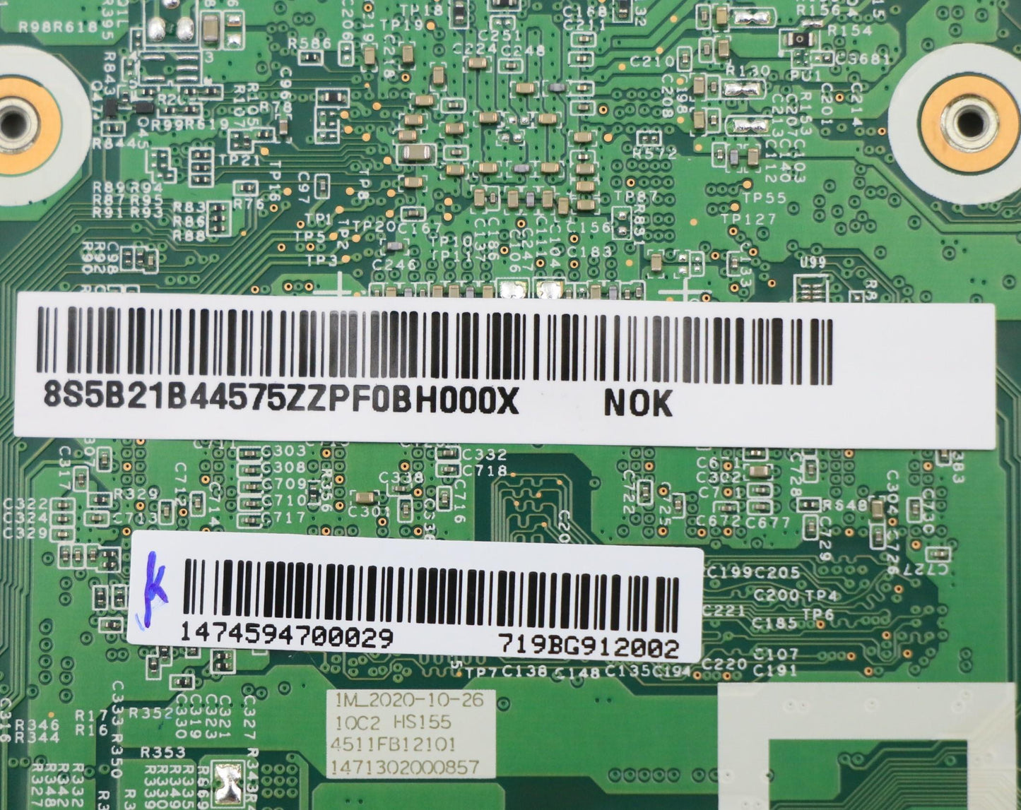 Lenovo Bdplanar Mb L 82Hnok A69220C_U - 5B21B44575