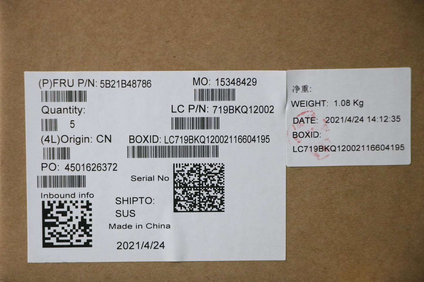 Lenovo Motherboard, i5-10210U, UMA Graphics, 4GB RAM, Windows - 5B21B48786