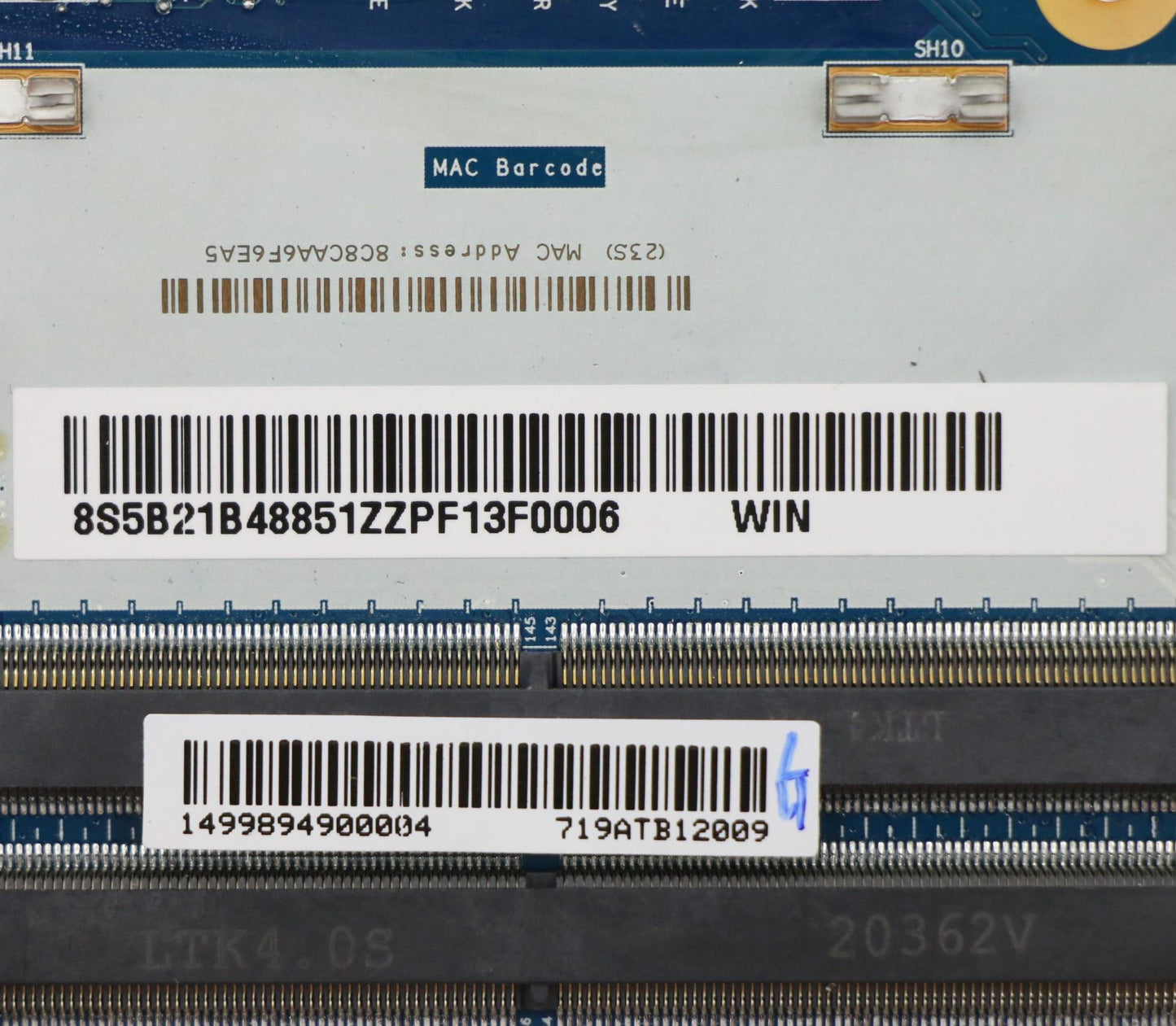 Lenovo Bdplanar Mb L 82Aw Wini710870H - 5B21B48851