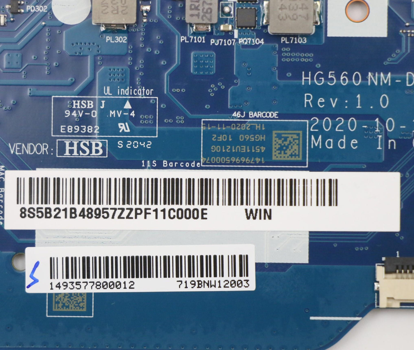 Lenovo Bdplanar Mbl82Hlwin I51135G7_U - 5B21B48957