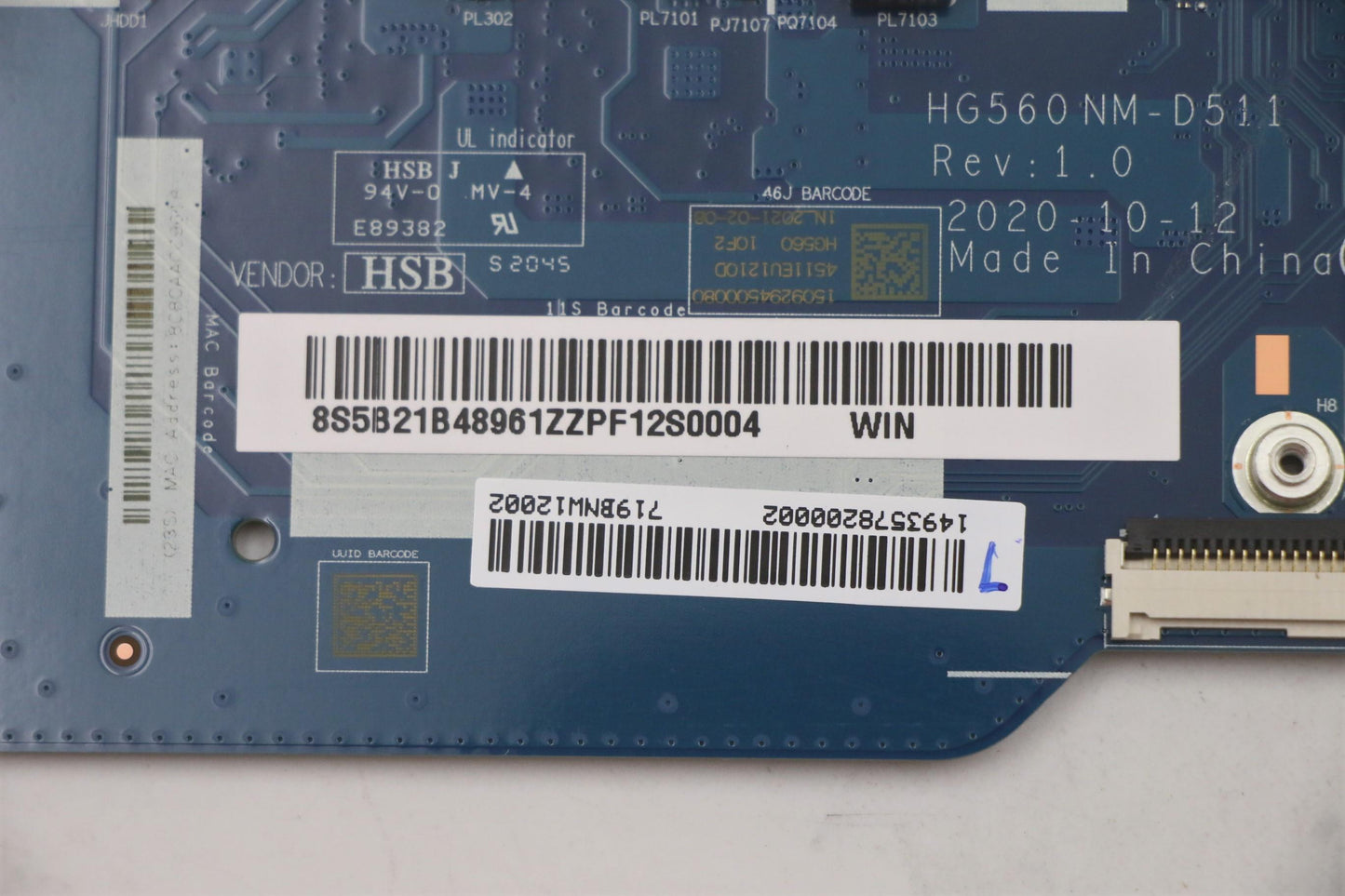 Lenovo Bdplanar Mbl82Hlwin 6305_Uma_4 - 5B21B48961