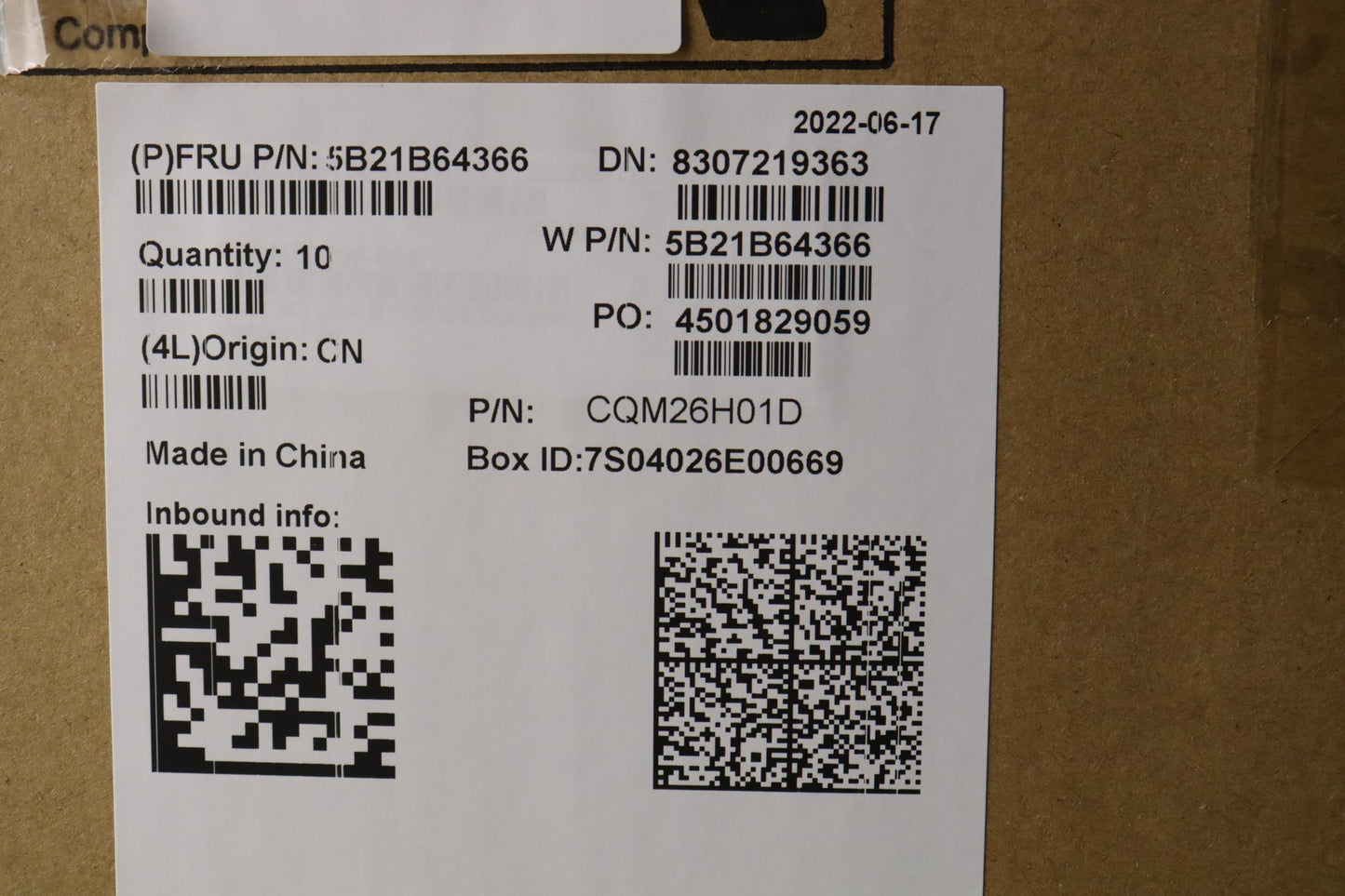 Lenovo Bdplanar Mb W 81M8 Win N4020Um - 5B21B64366