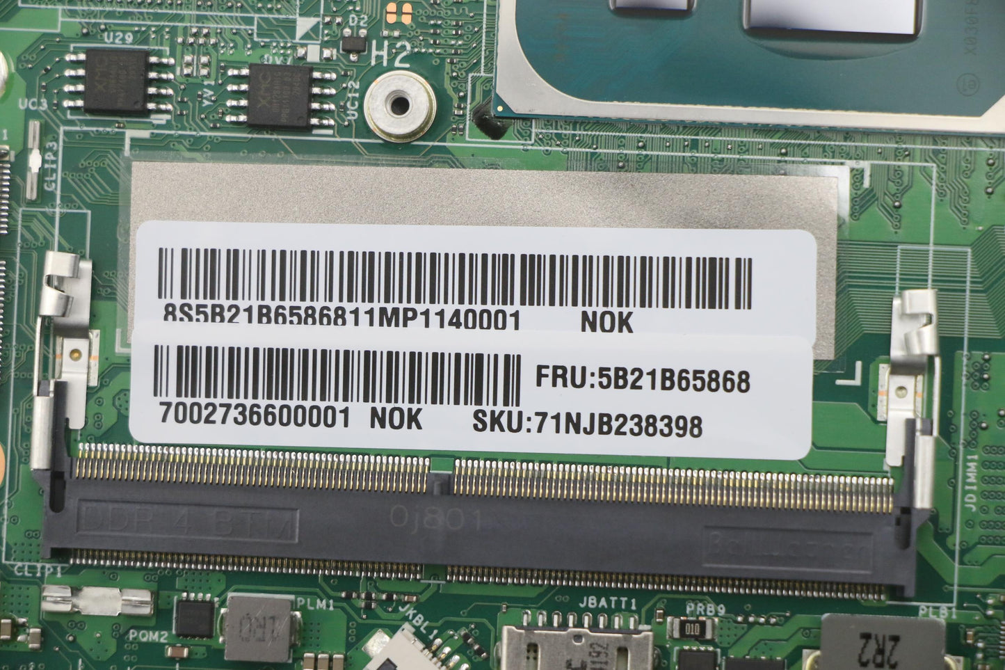 Lenovo Bdplanar Mbc20Ve Nok I3 Uma8G_ - 5B21B65868