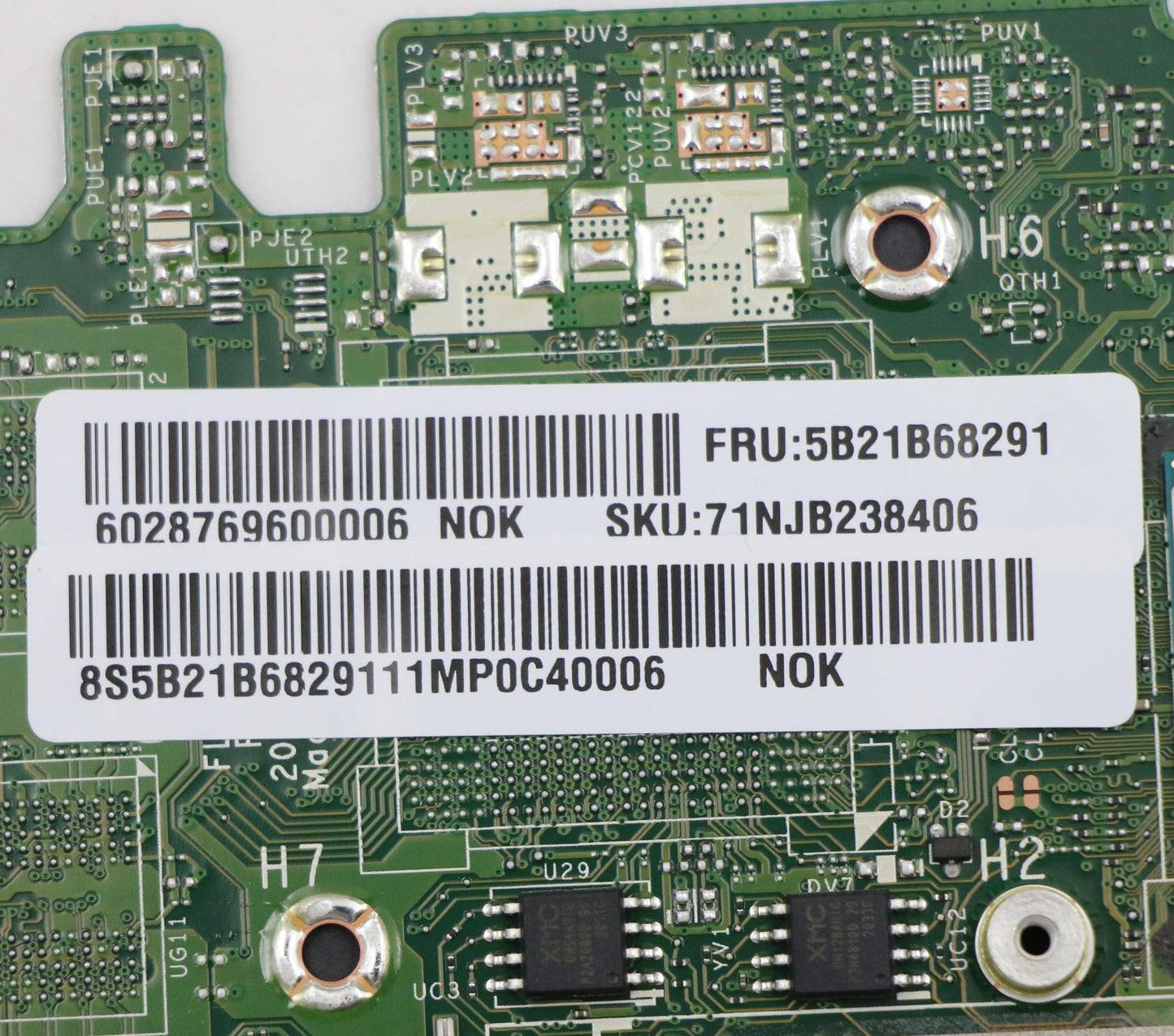 Lenovo Bdplanar Mbc20Ve Nok I7 Uma8G_ - 5B21B68291