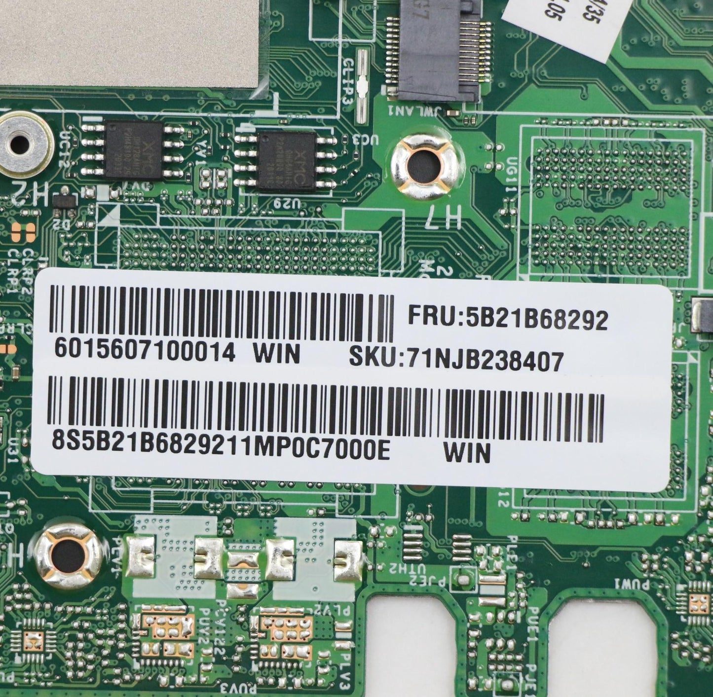 Lenovo BDPLANAR MBC20VE, WIN, i7, UMA, 8GB, NTP, HWW - 5B21B68292