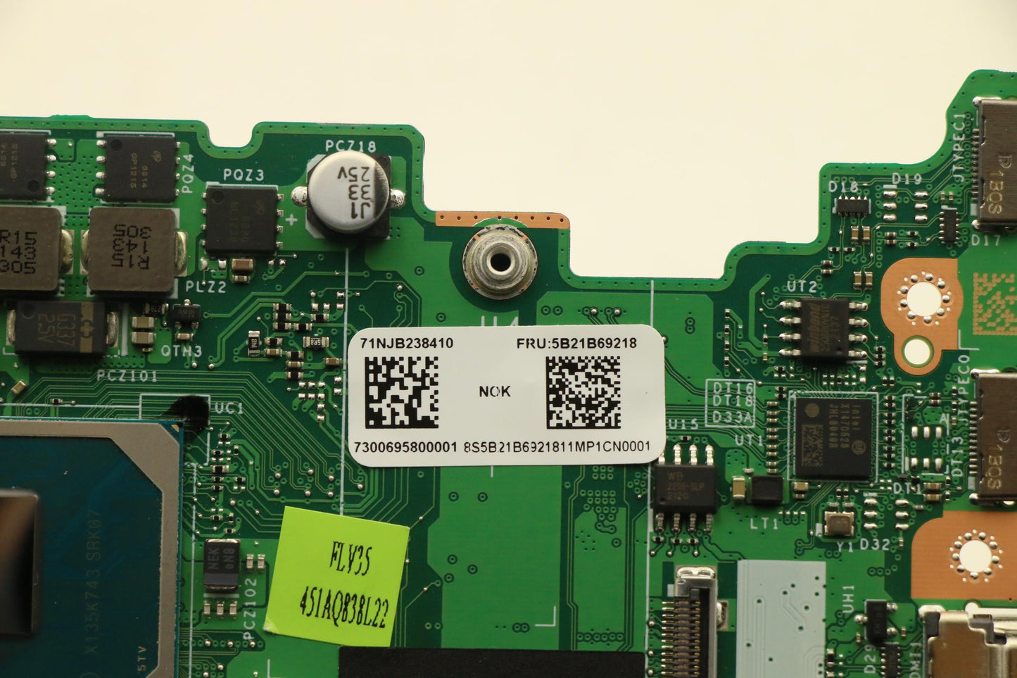 Lenovo Bdplanar Mbc20Ve Nok I3 Mx4508 - 5B21B69218