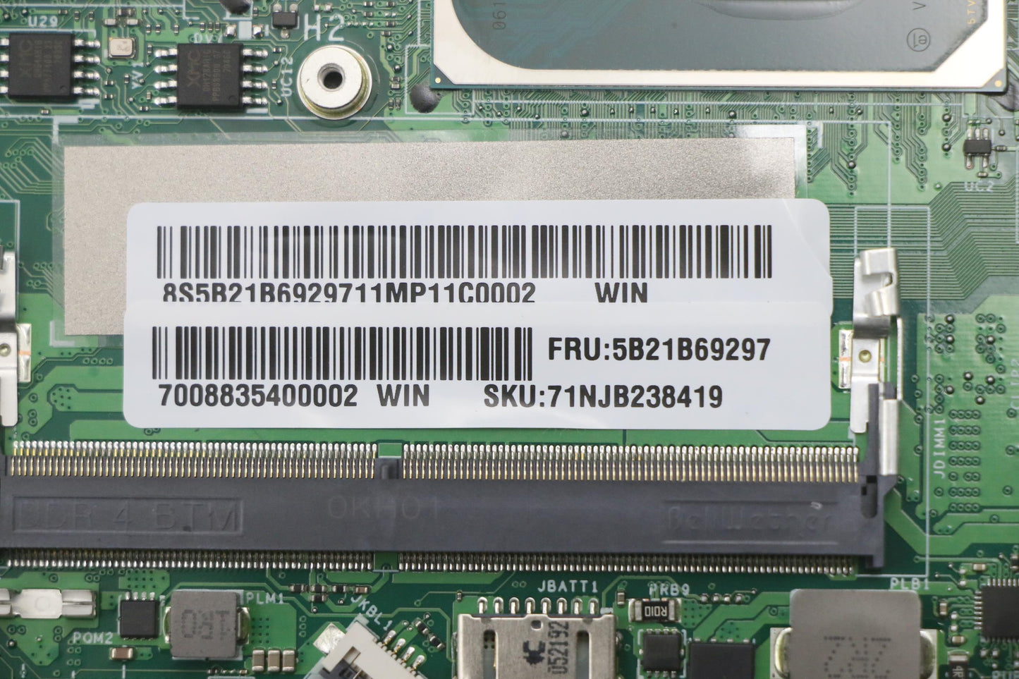 Lenovo Bdplanar Mbc20Ve Win I7 Mx4508 - 5B21B69297