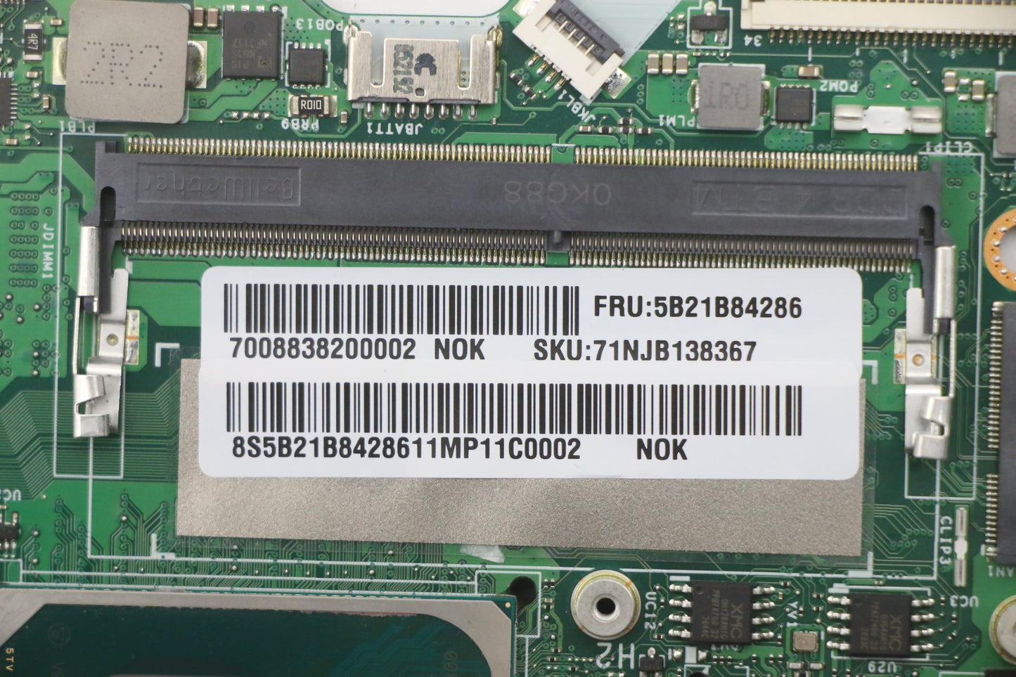 Lenovo Bdplanar Mbc20Vd Nok I7 Mx4508 - 5B21B84286
