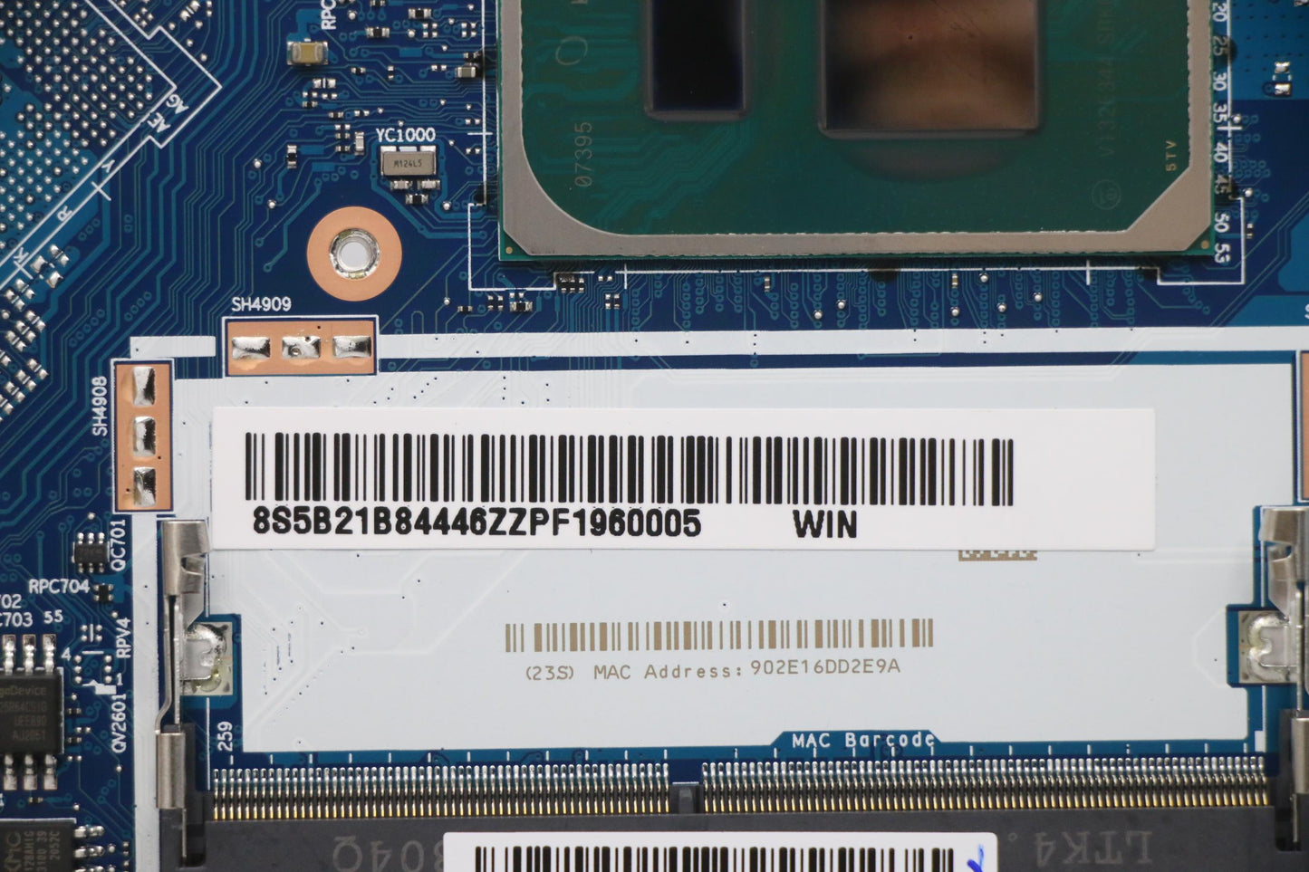 Lenovo Bdplanar Mbl81X8I51135G7_Uma_4 - 5B21B84446