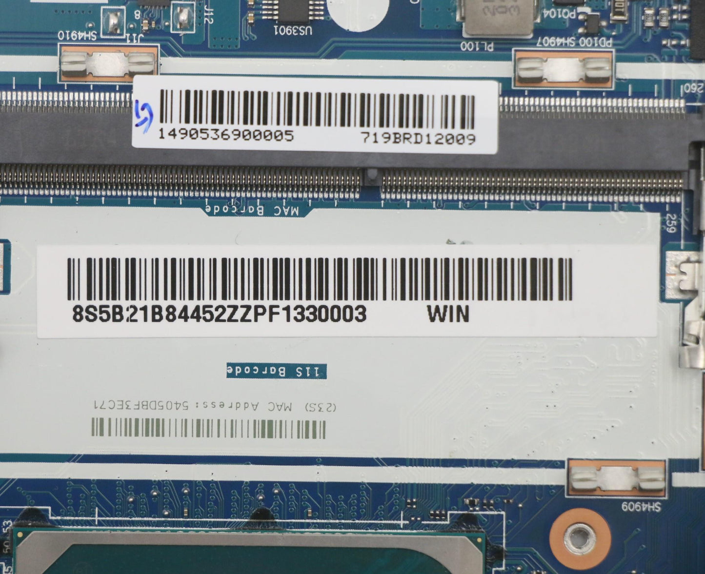 Lenovo Bdplanar Mbl81X8I71165G7_Uma_4 - 5B21B84452