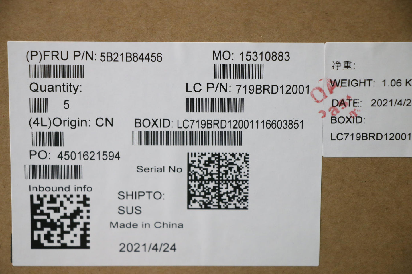 Lenovo Bdplanar Mbl81X86305_Uma_4G_Nt - 5B21B84456