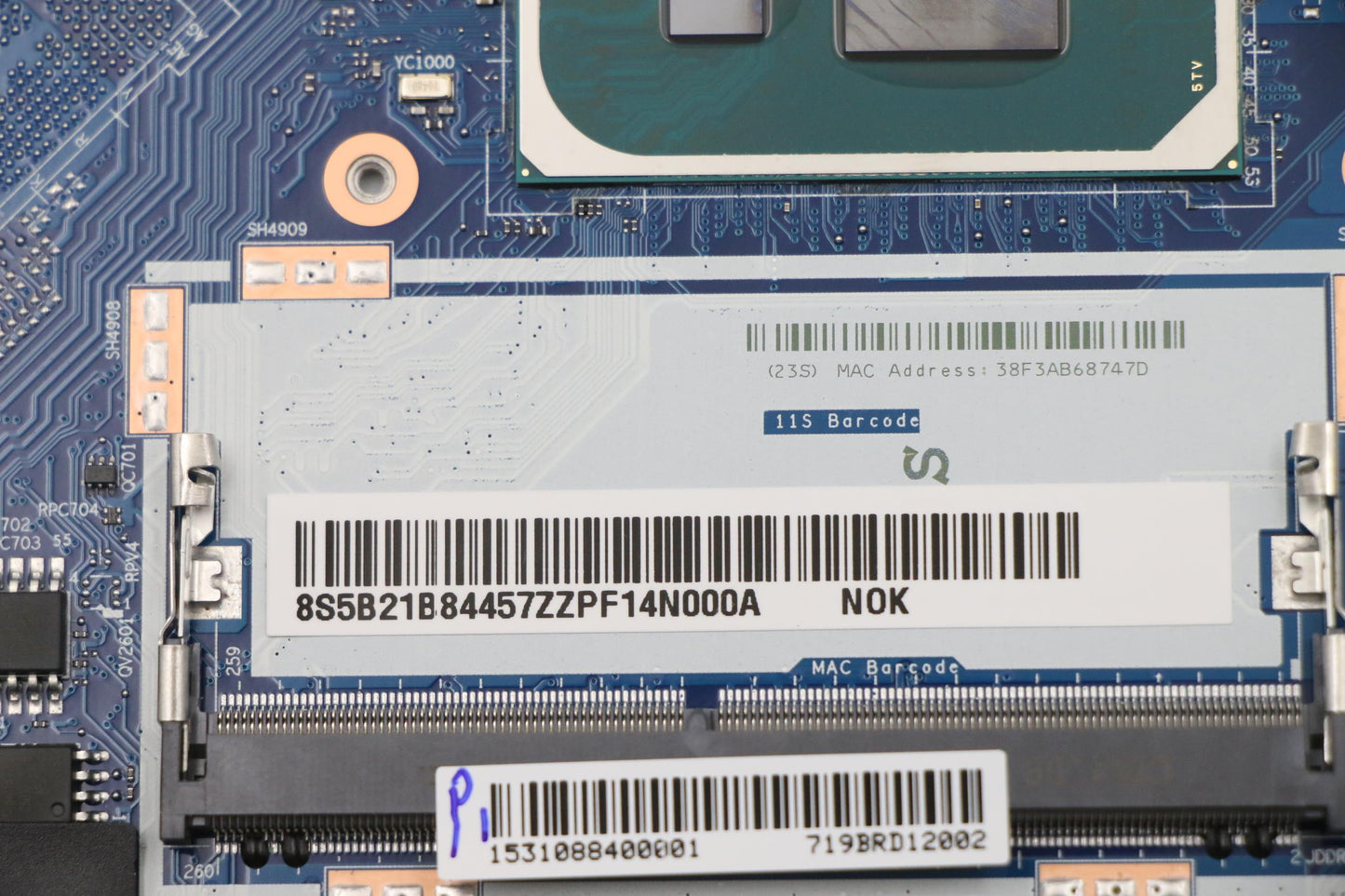 Lenovo Bdplanar Mbl81X86305_Uma_4G_Nt - 5B21B84457