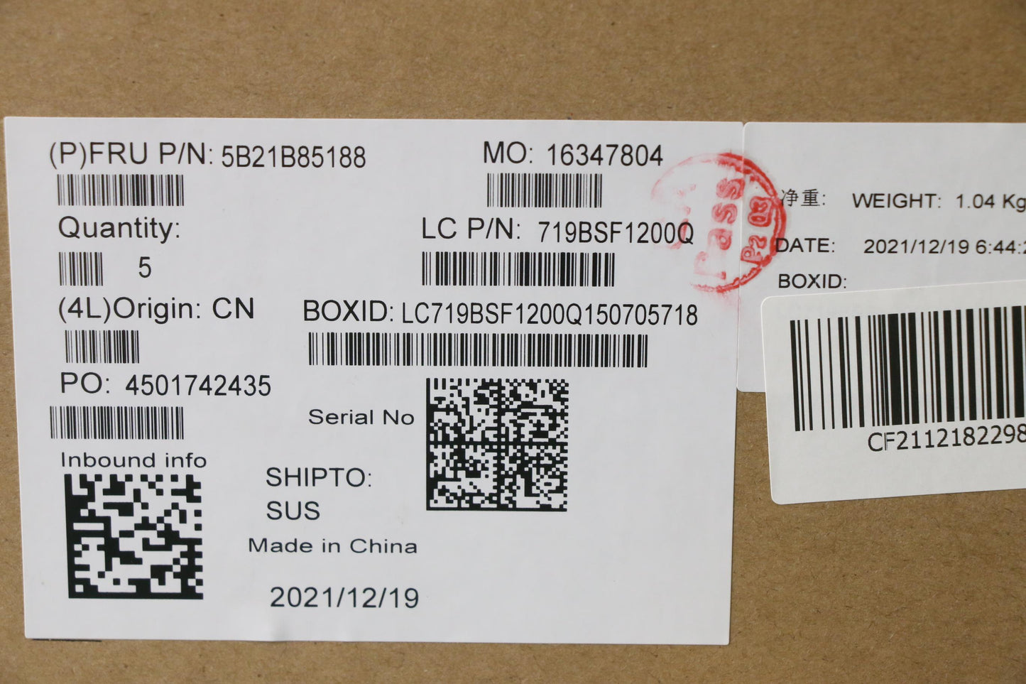 Lenovo Bdplanar Mbl82H7Noki51135G7Uma - 5B21B85188