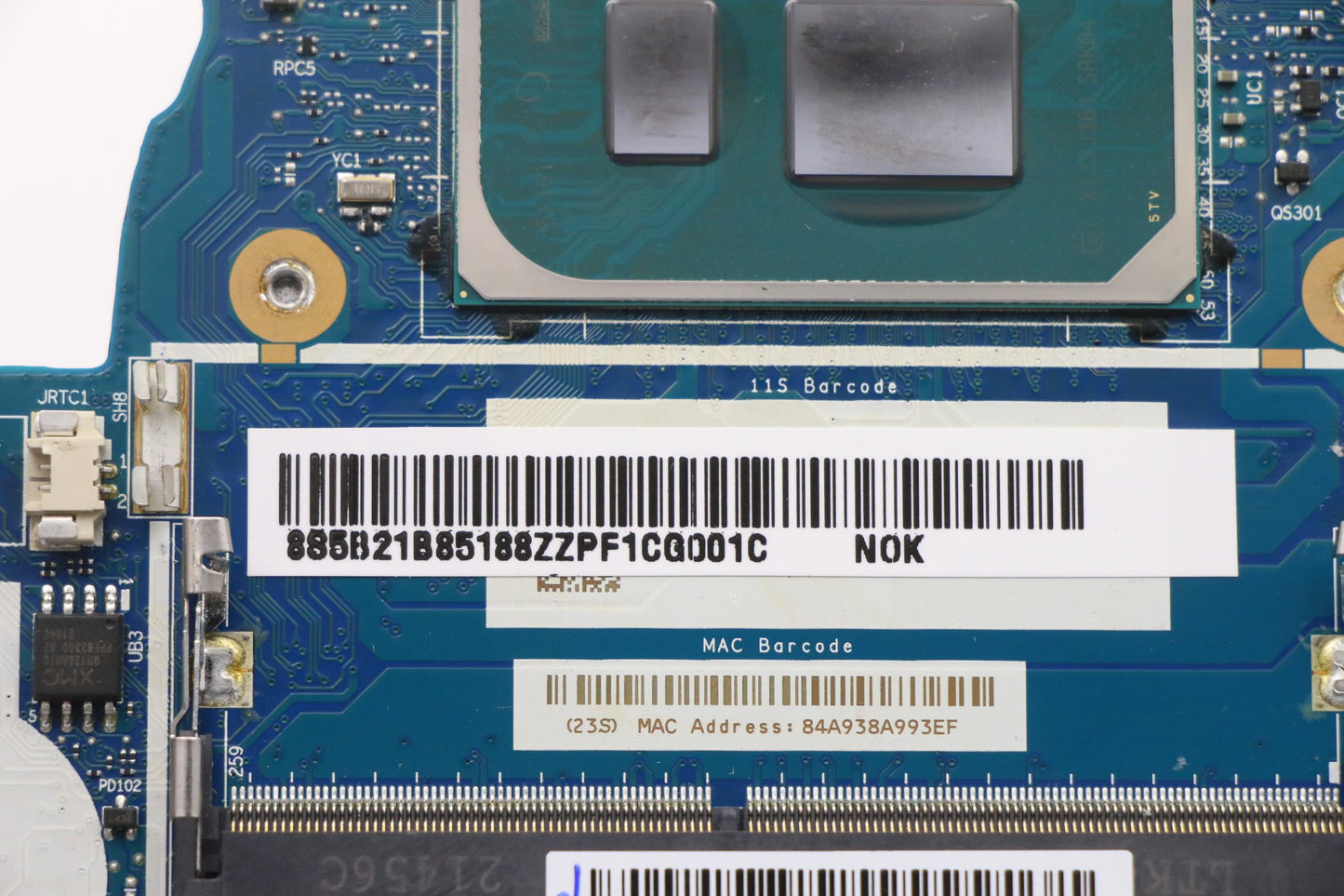Lenovo Bdplanar Mbl82H7Noki51135G7Uma - 5B21B85188
