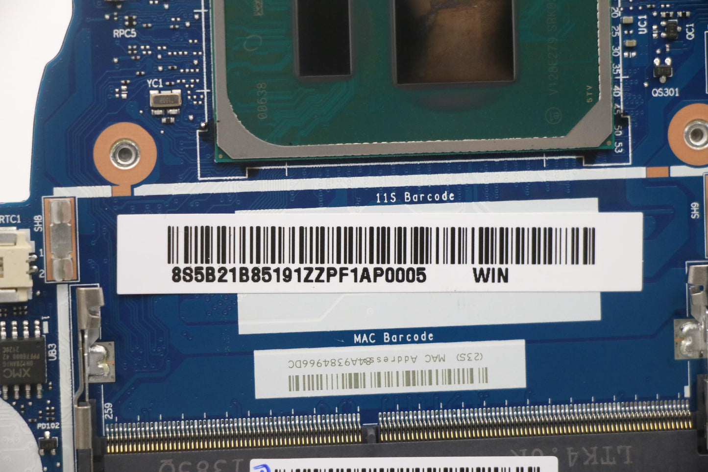 Lenovo Bdplanar Mbl82H7Wini71165G7Uma - 5B21B85191