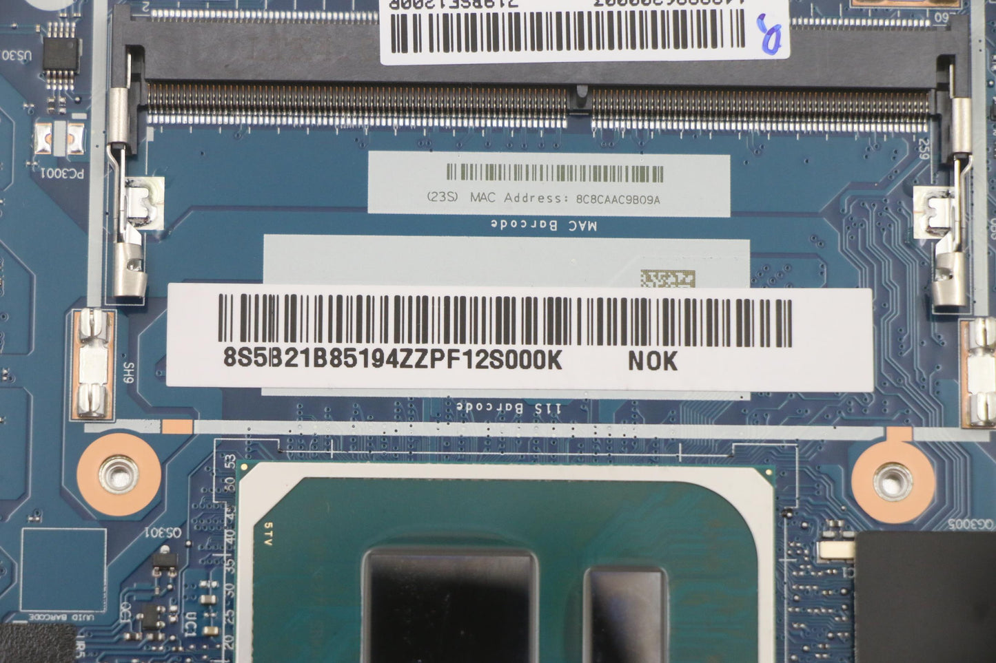 Lenovo Bdplanar Mbl82H7Noki51135G7Mx3 - 5B21B85194