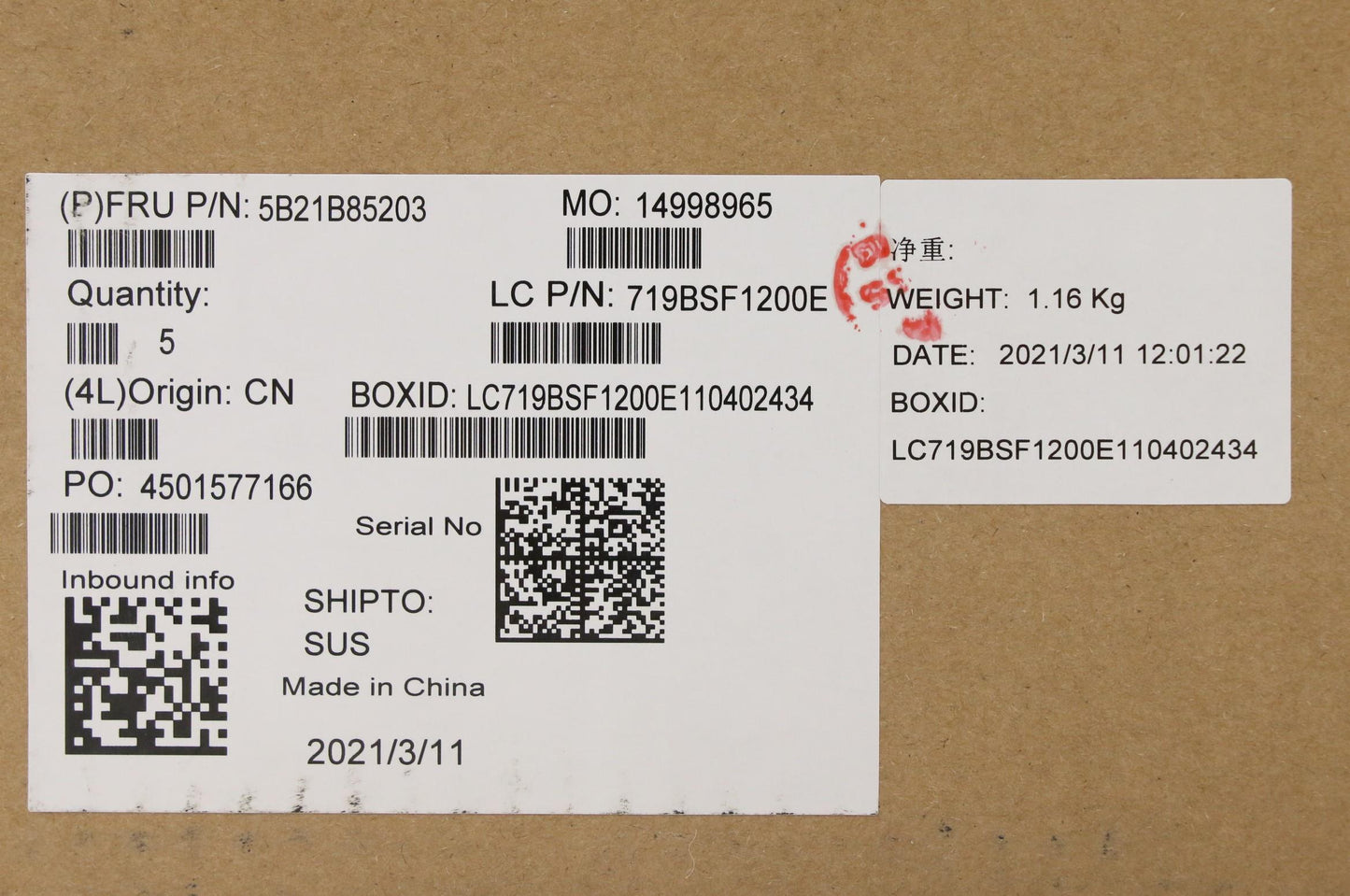 Lenovo Bdplanar Mbl82H7Wini71165G7Mx4 - 5B21B85203
