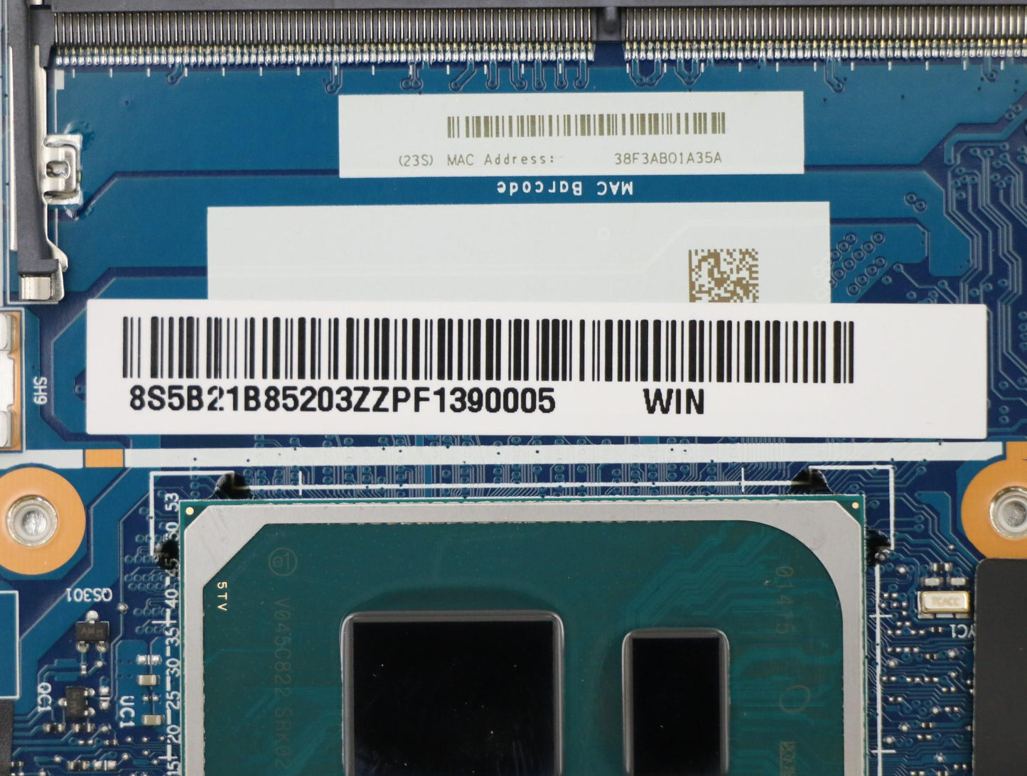 Lenovo Bdplanar Mbl82H7Wini71165G7Mx4 - 5B21B85203