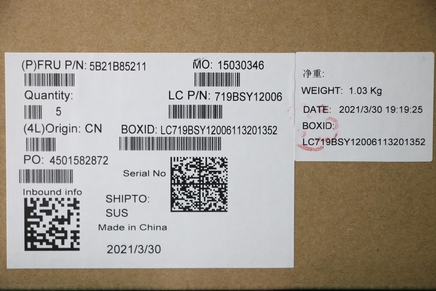 Lenovo Motherboard with Ryzen 7 5700U, 4GB UMA, RPMC - 5B21B85211