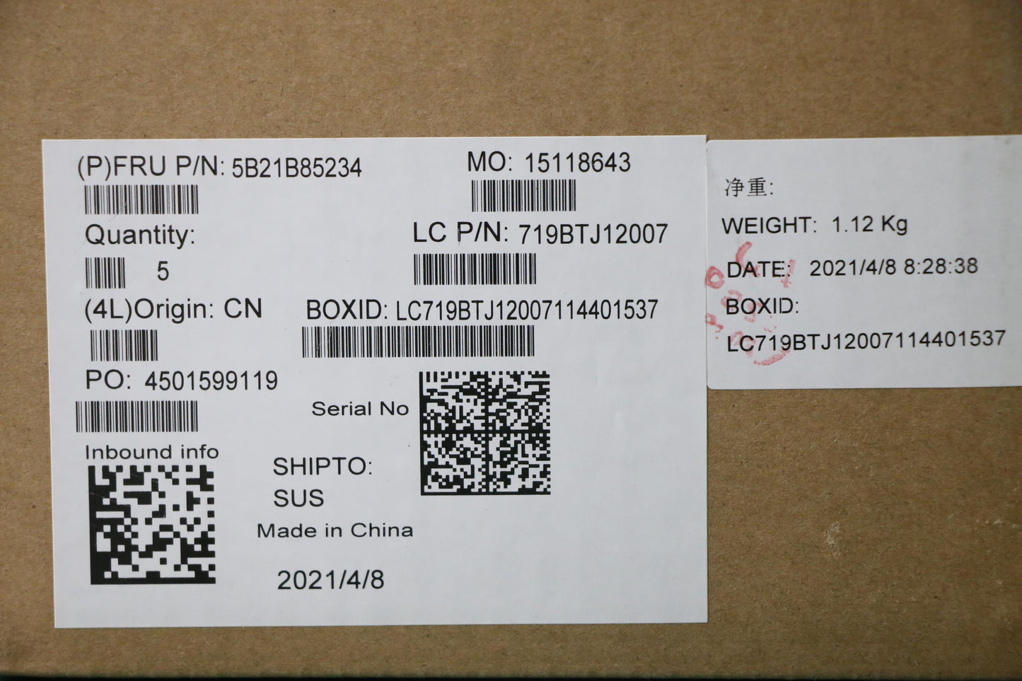 Lenovo Bdplanar Mb L82Ku Win R35300U_ - 5B21B85234