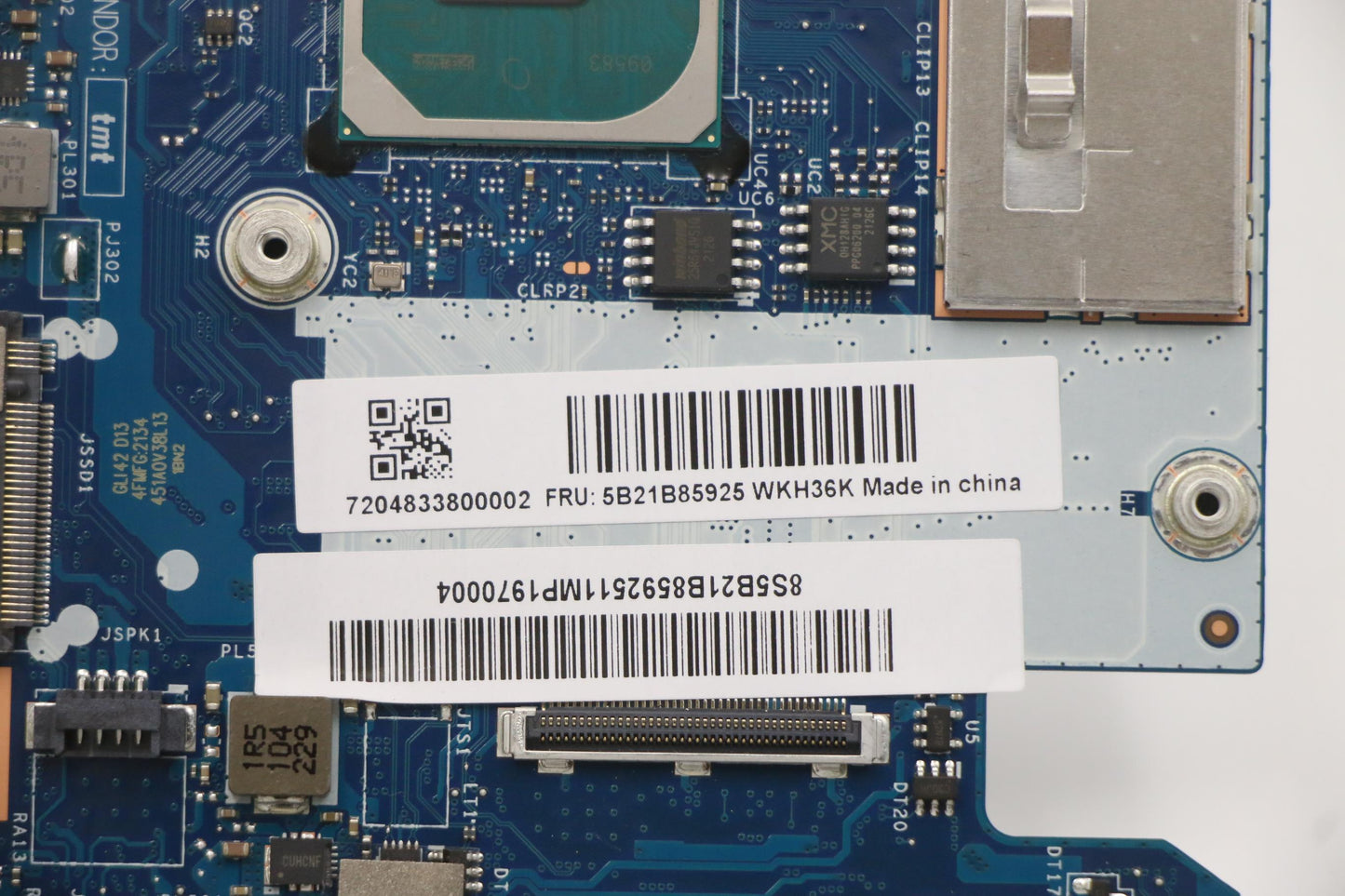Lenovo Bdplanar Mb C 82L3 Nok I5Mx450 - 5B21B85925