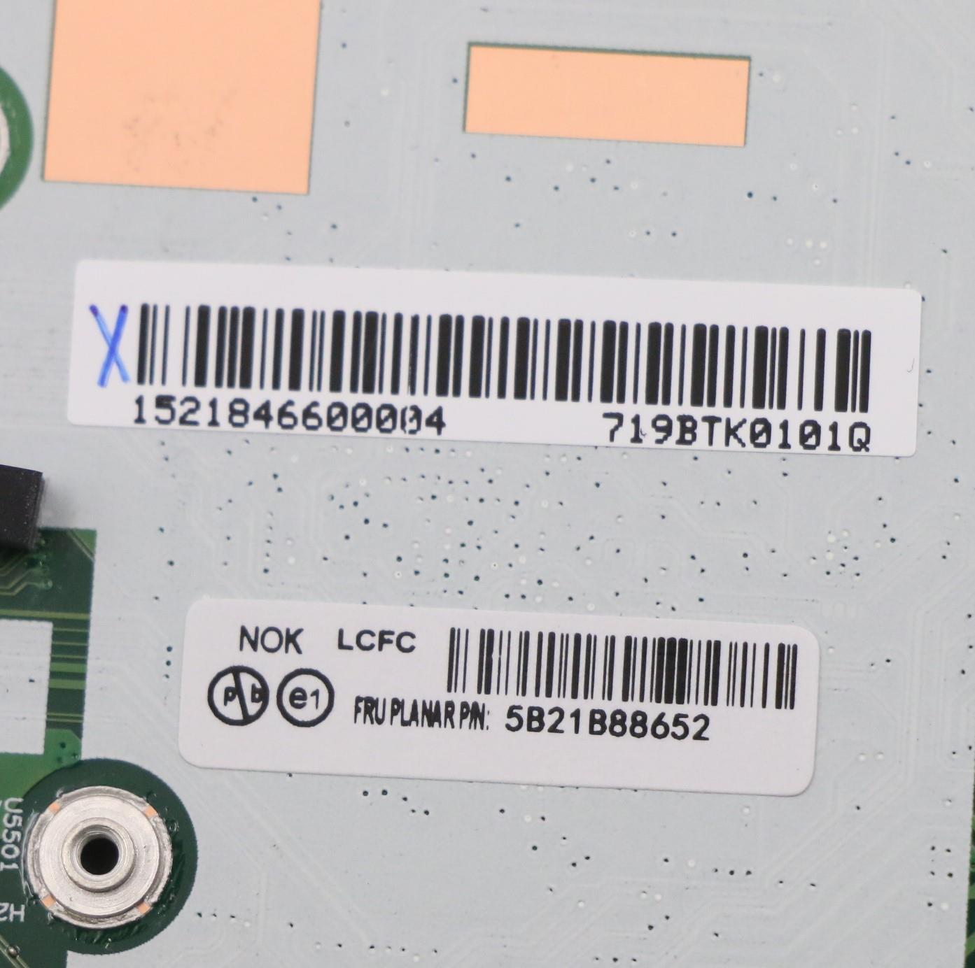 Lenovo Bdplanar Fli5-1135G7 16G Nok N - 5B21B88652