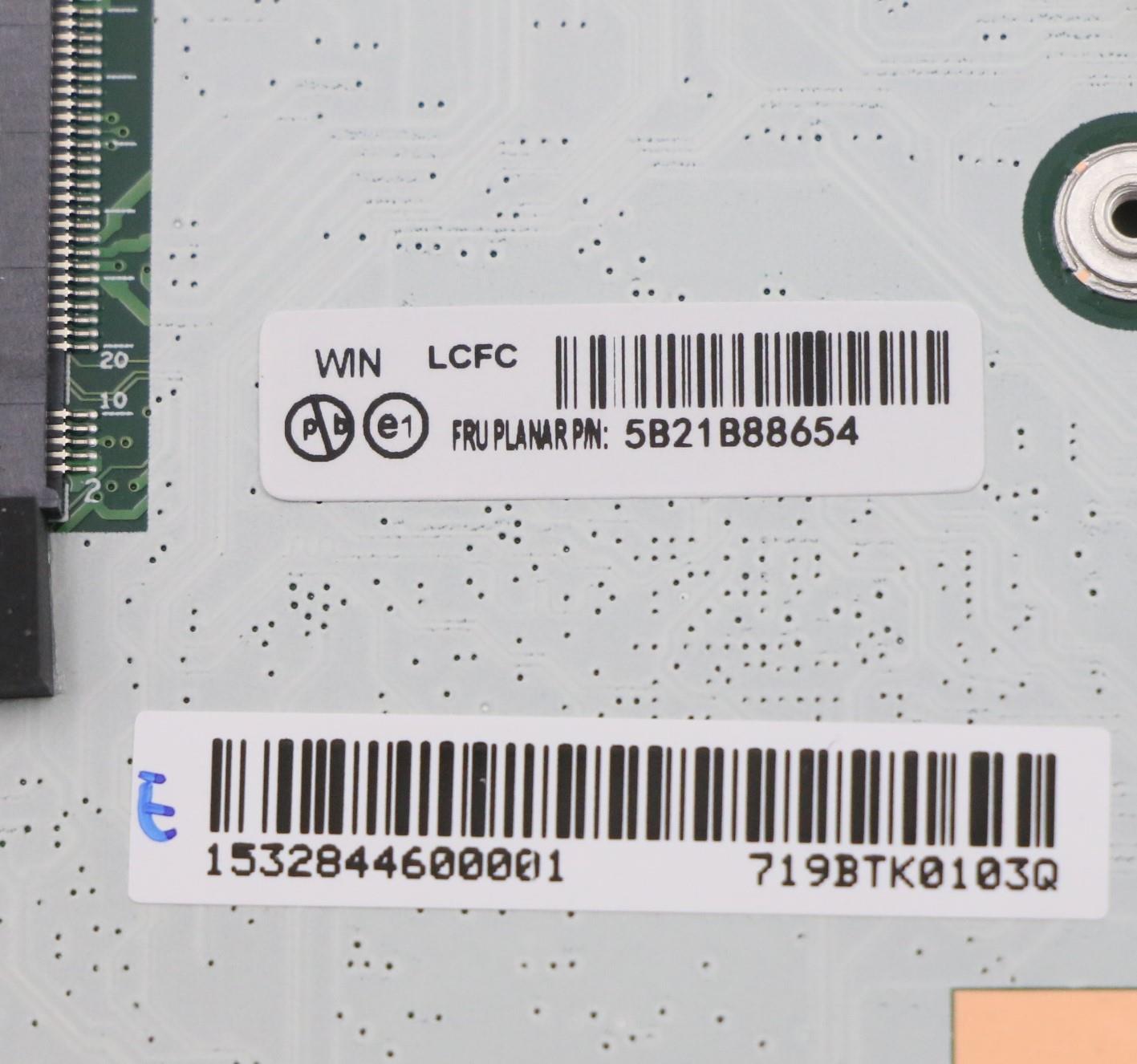 Lenovo Bdplanar Fli5-1135G7 16G Win N - 5B21B88654
