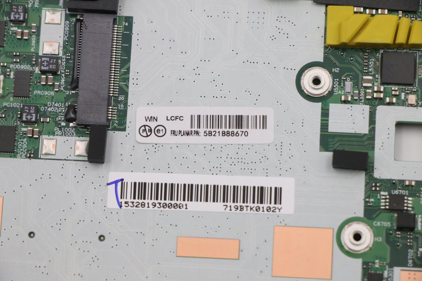 Lenovo Bdplanar Fl I7-1165G7 8G Win N - 5B21B88670