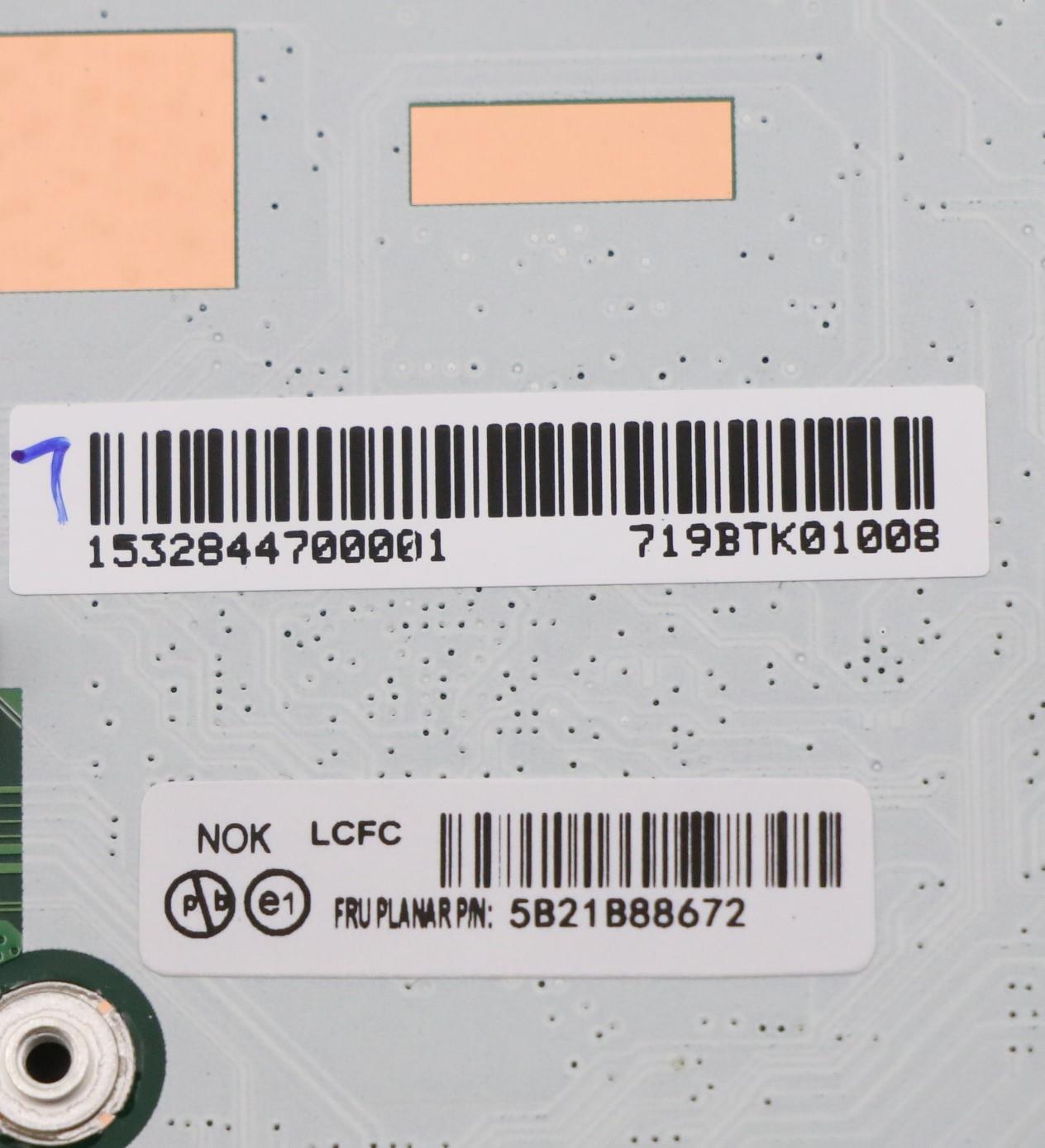 Lenovo Bdplanar Fl I7-1165G7 8G Nok N - 5B21B88672