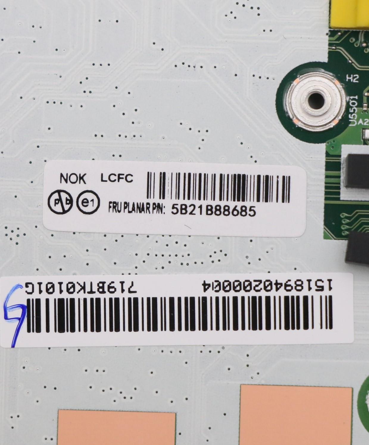 Lenovo Bdplanar Fli7-1165G7 16G Nok N - 5B21B88685