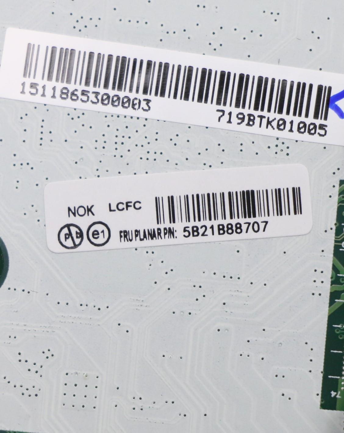 Lenovo Bdplanar Fl I7-1165G7 16G Nok - 5B21B88707