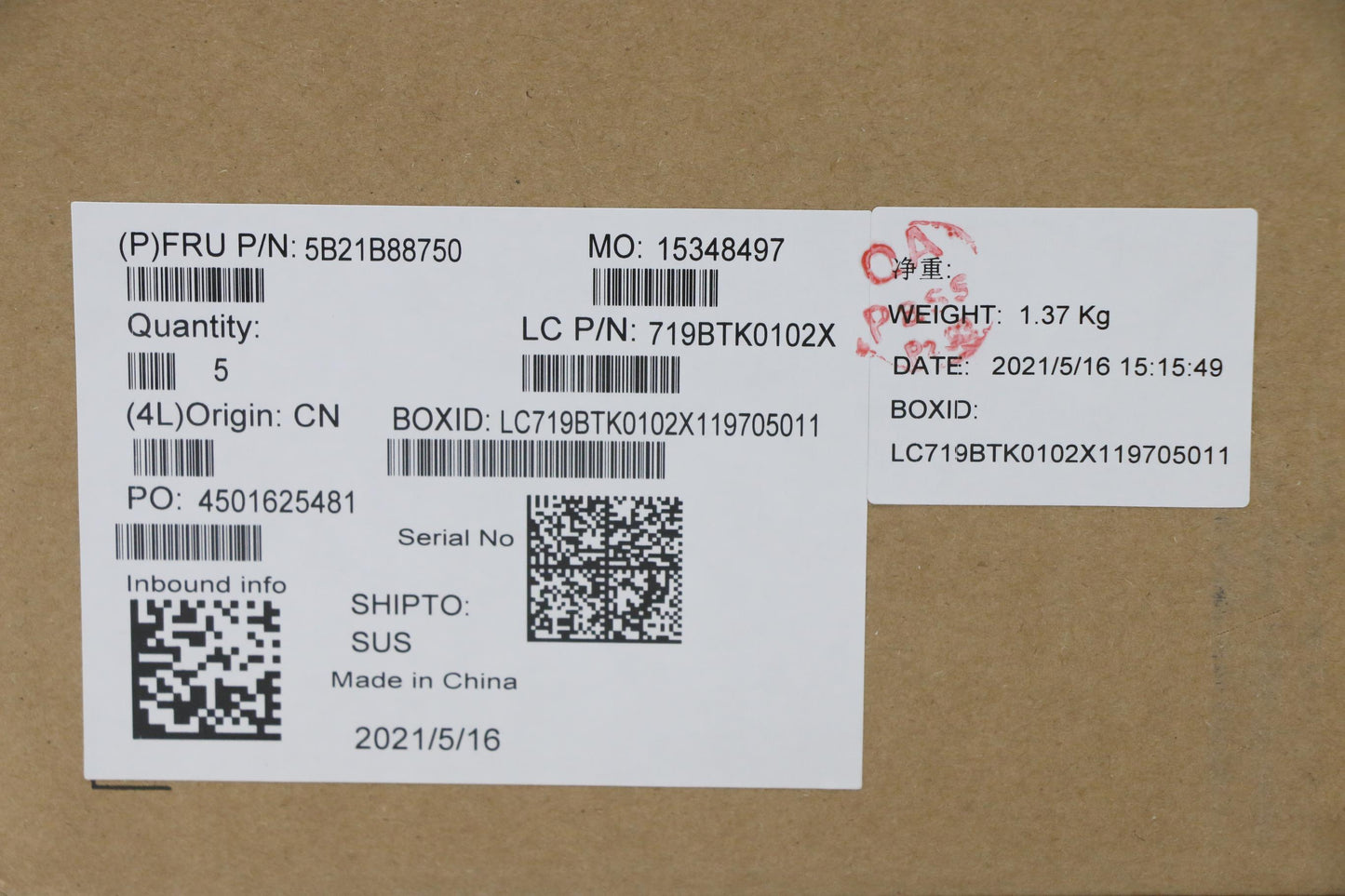 Lenovo Bdplanar Fli7-1185G7 8G Vp Win - 5B21B88750