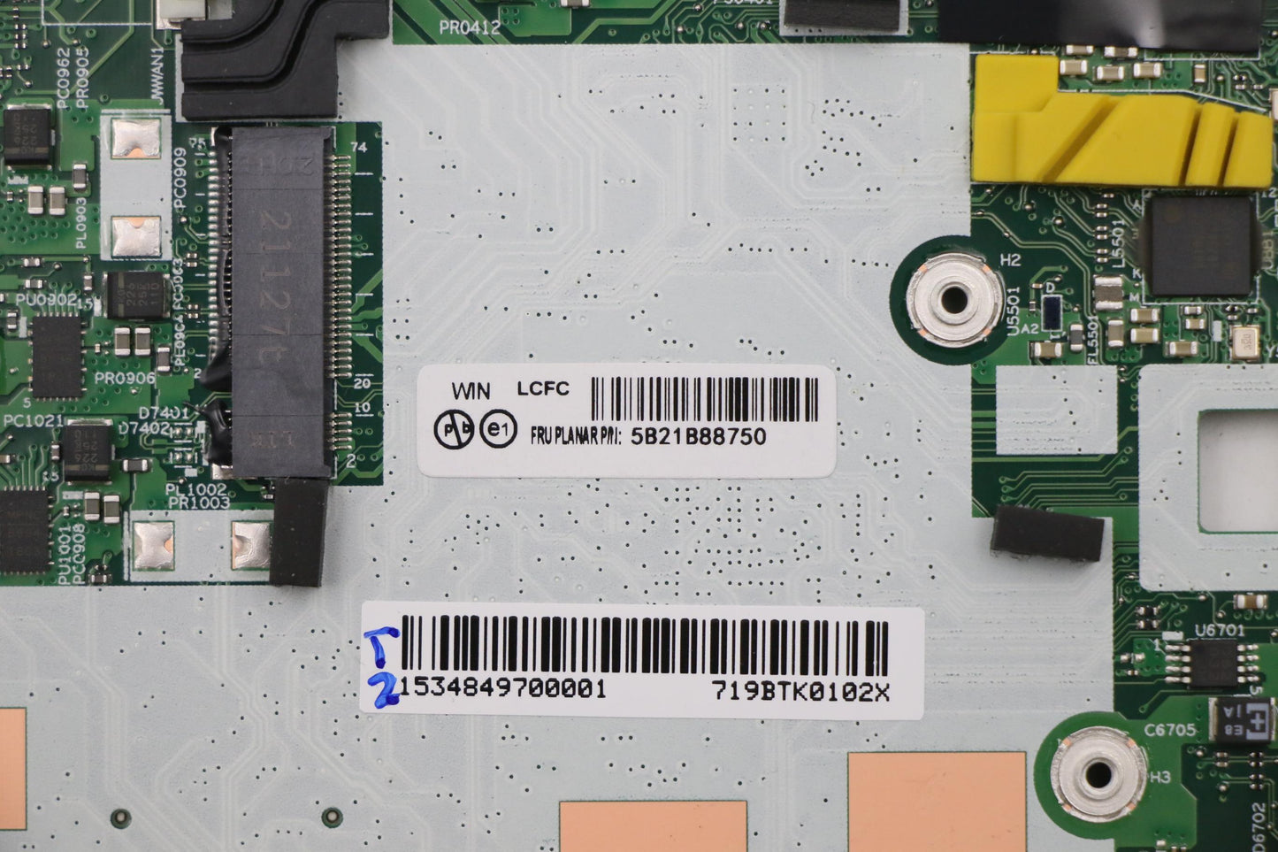 Lenovo Bdplanar Fli7-1185G7 8G Vp Win - 5B21B88750