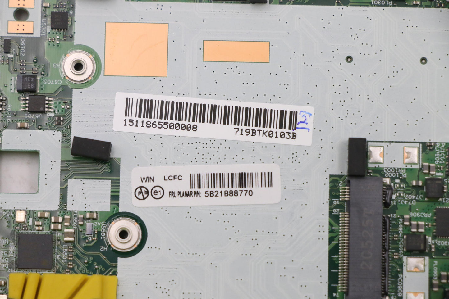Lenovo Bdplanar Fli7-1185G7 16G Vpwin - 5B21B88770