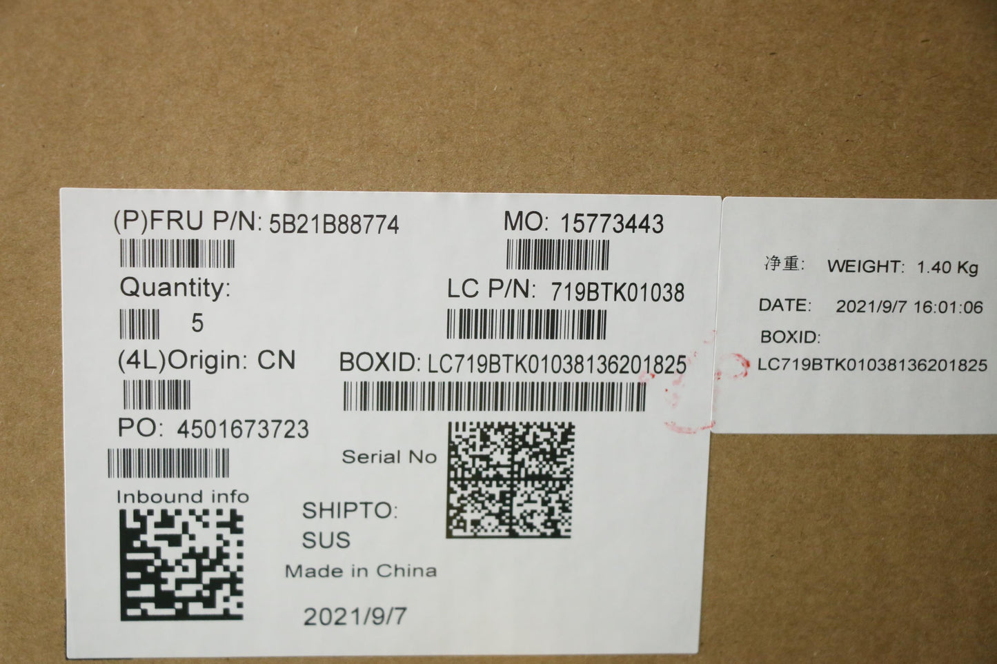 Lenovo Bdplanar Fli7-1185G7 16G Vpwin - 5B21B88774