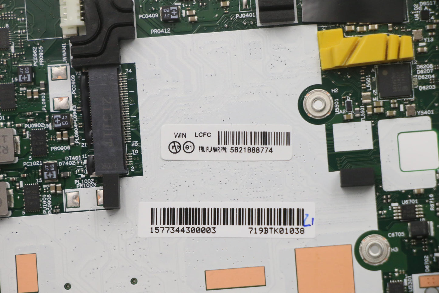 Lenovo Bdplanar Fli7-1185G7 16G Vpwin - 5B21B88774