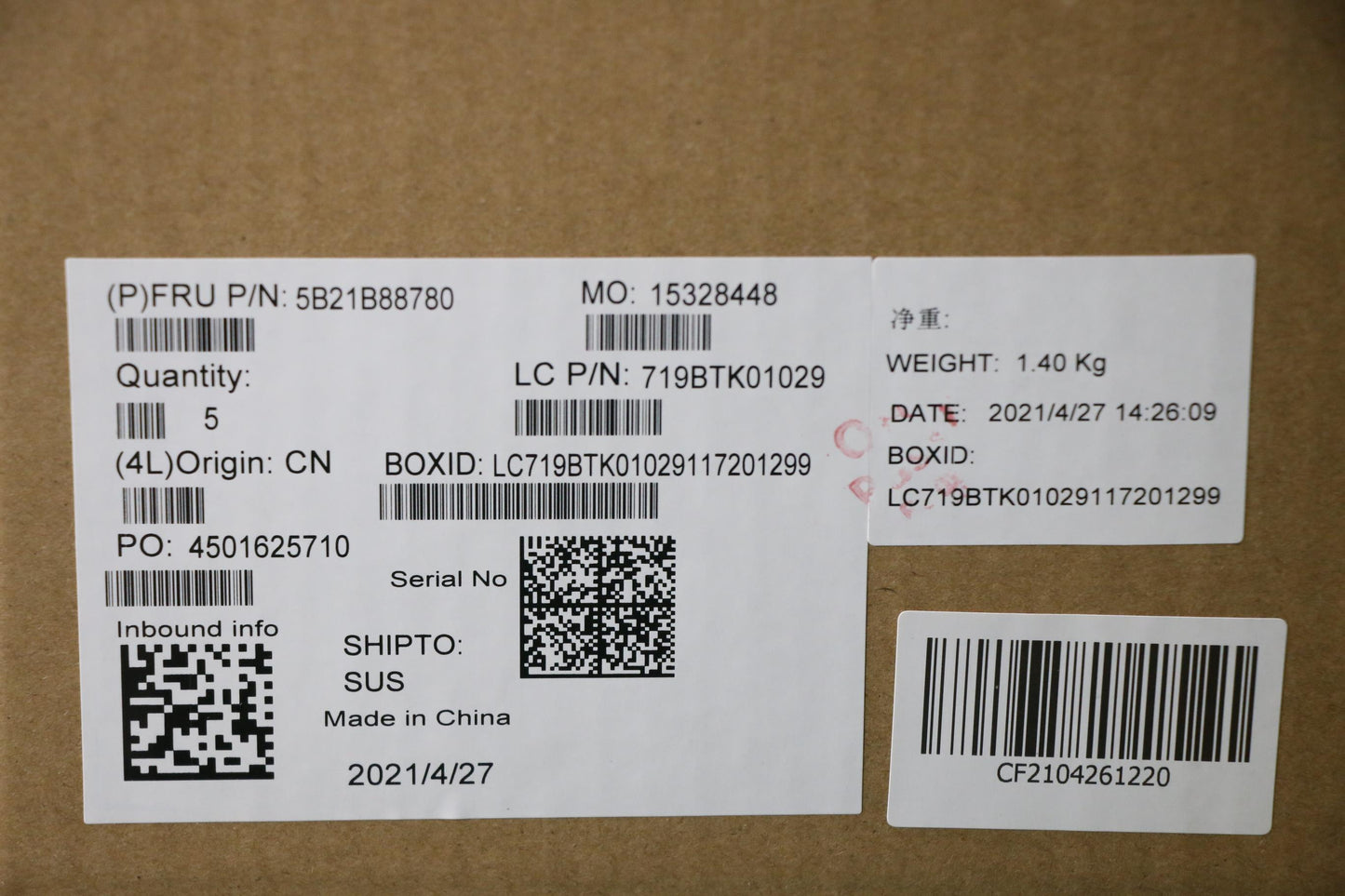 Lenovo Bdplanar Fli7-1185G7 16Gvp Win - 5B21B88780