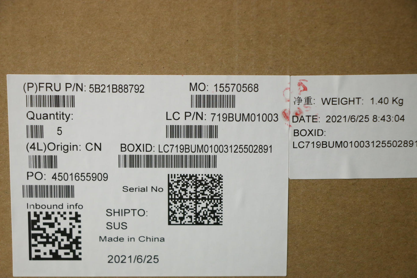 Lenovo Bdplanar Ryz7Pro4750U8Gnokyd Y - 5B21B88792