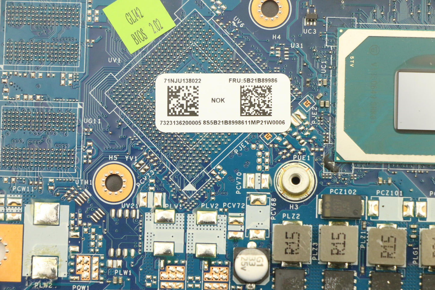 Lenovo Bdplanar Mb C 82L3 Nok I7Uma 8 - 5B21B89986