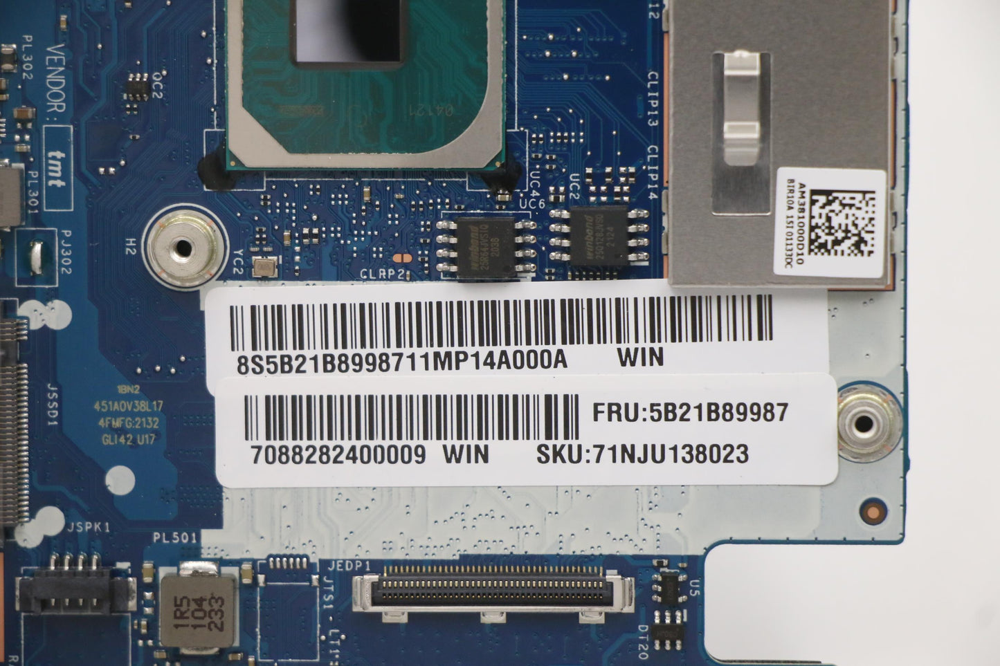 Lenovo Bdplanar Mb C 82L3 Win I7Uma 8 - 5B21B89987