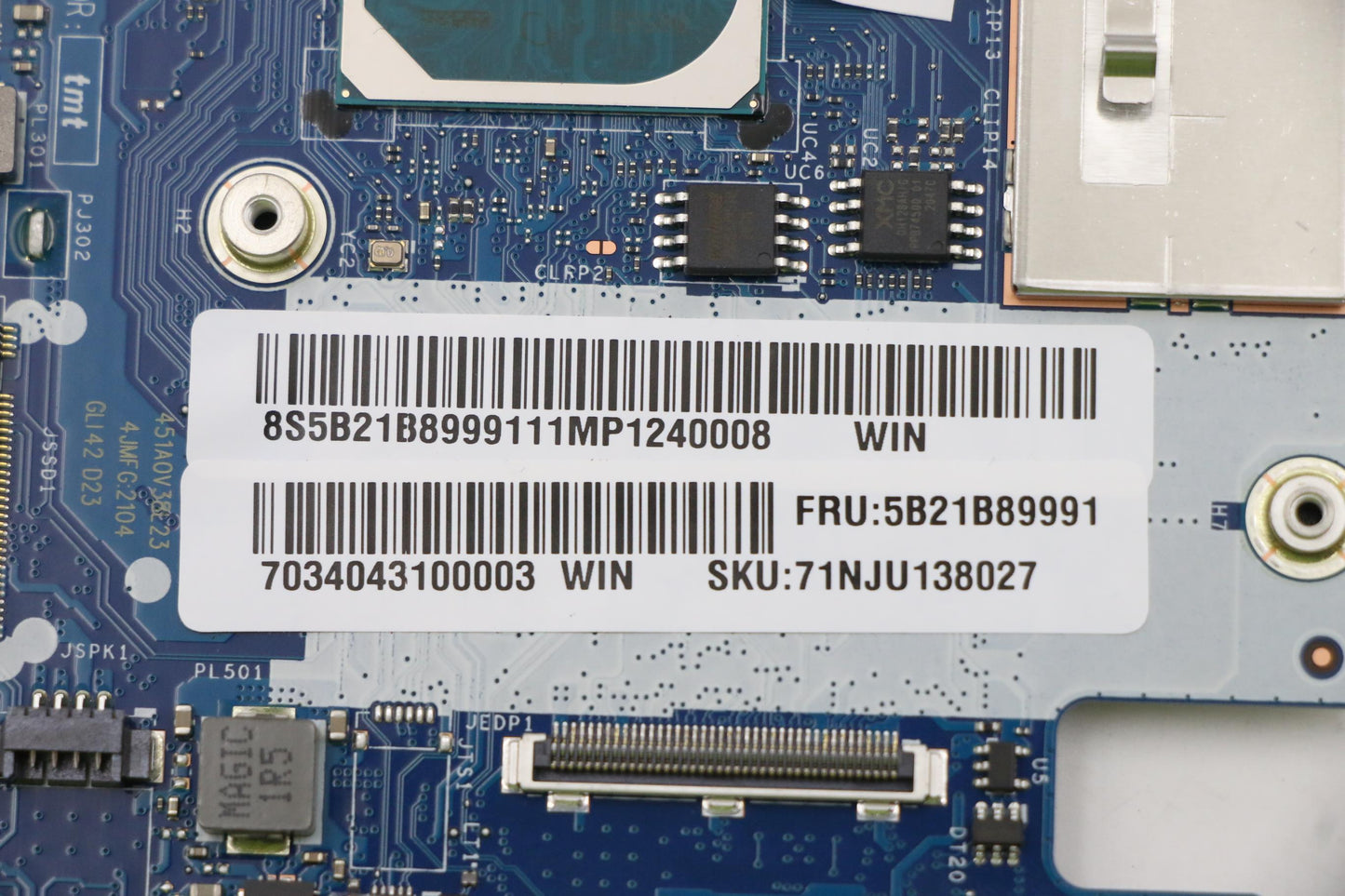 Lenovo Bdplanar Mb C 82L3 Win I7Mx450 - 5B21B89991