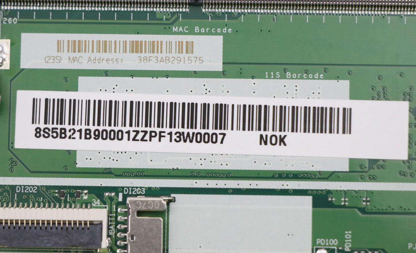 Lenovo Bdplanar Mbl82Kcnokr75700Uuma_ - 5B21B90001