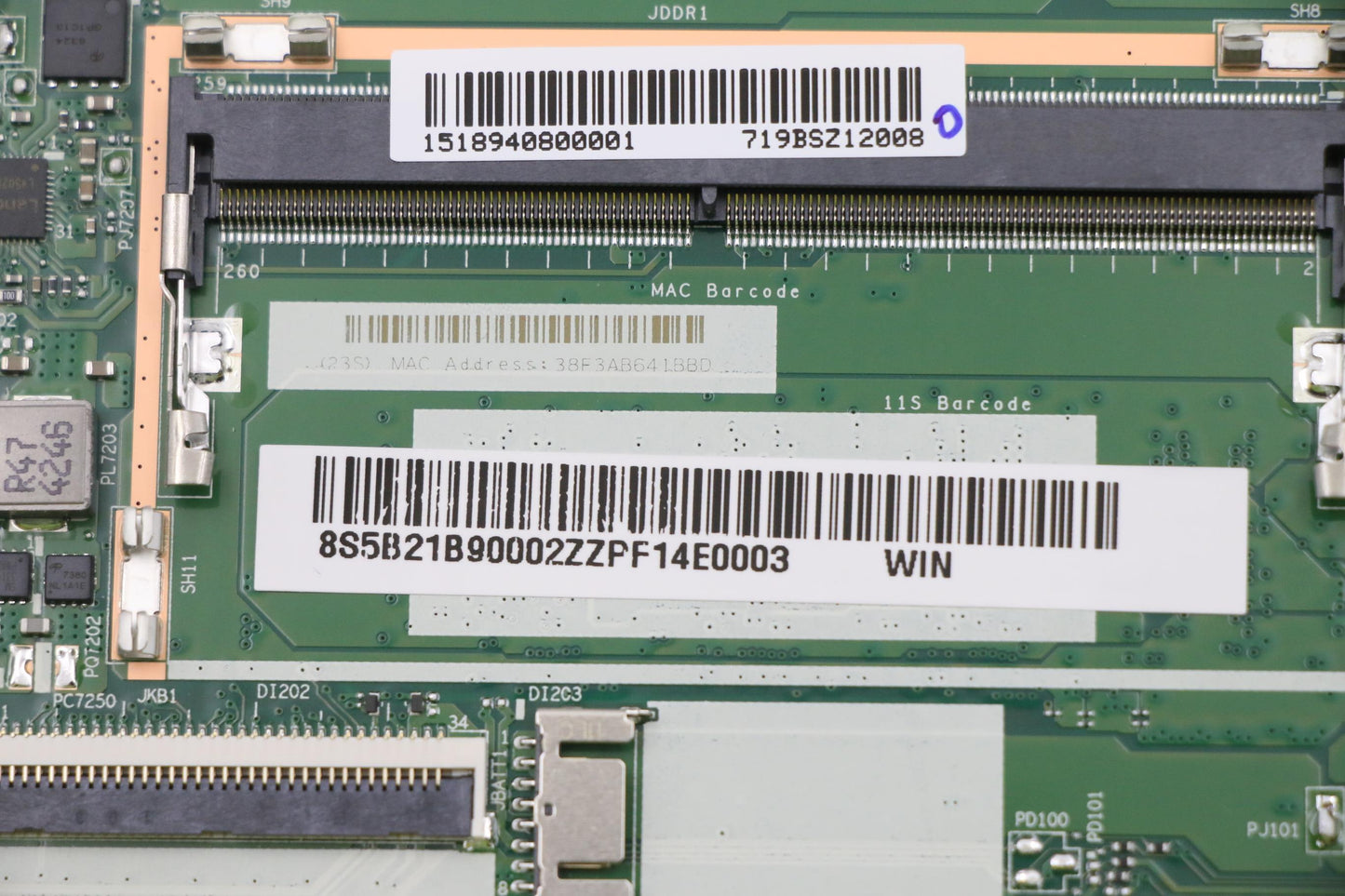 Lenovo Bdplanar Mbl82Kcwinr55500Uuma_ - 5B21B90002