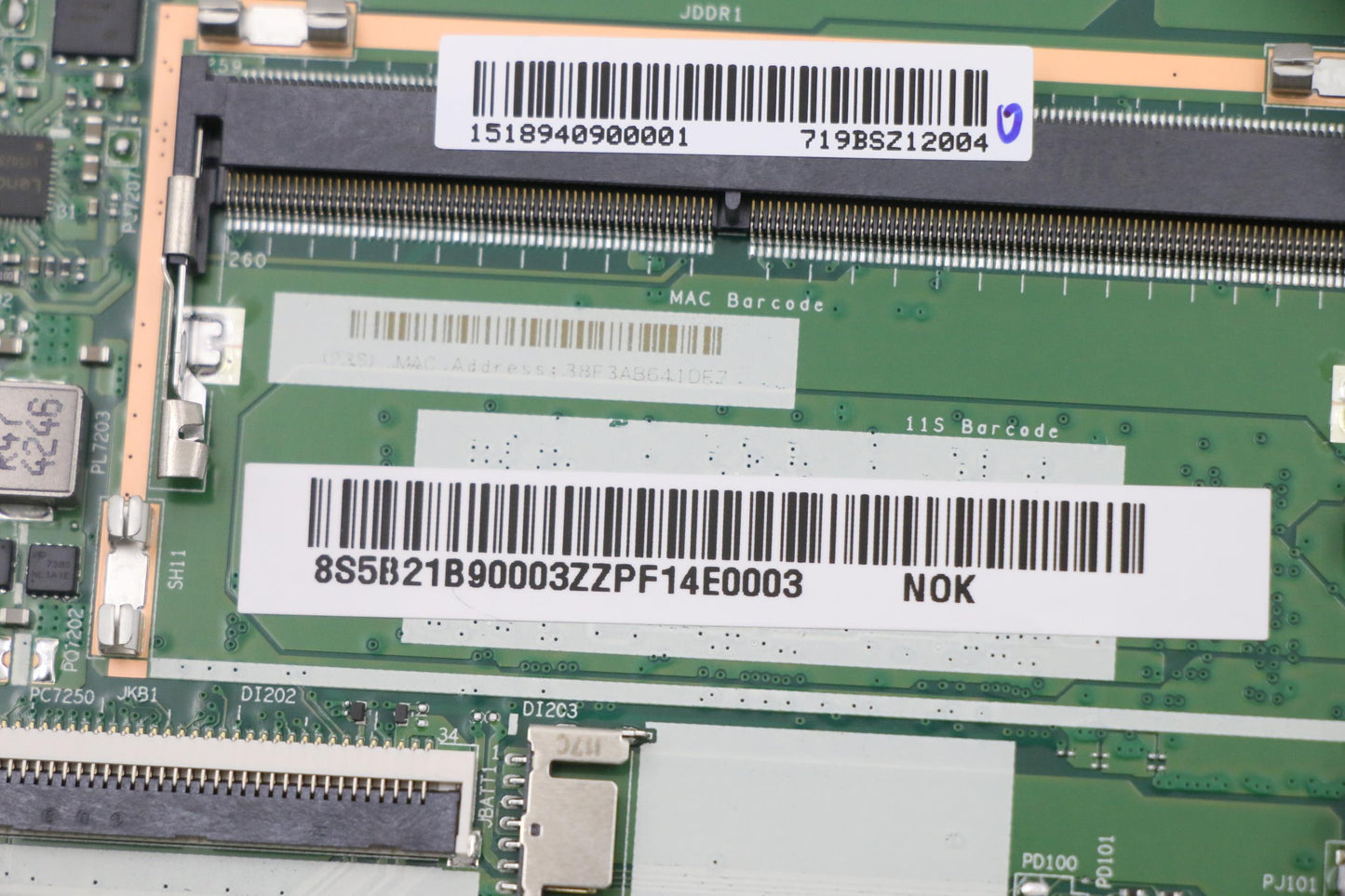 Lenovo Bdplanar Mbl82Kcnokr55500Uuma_ - 5B21B90003